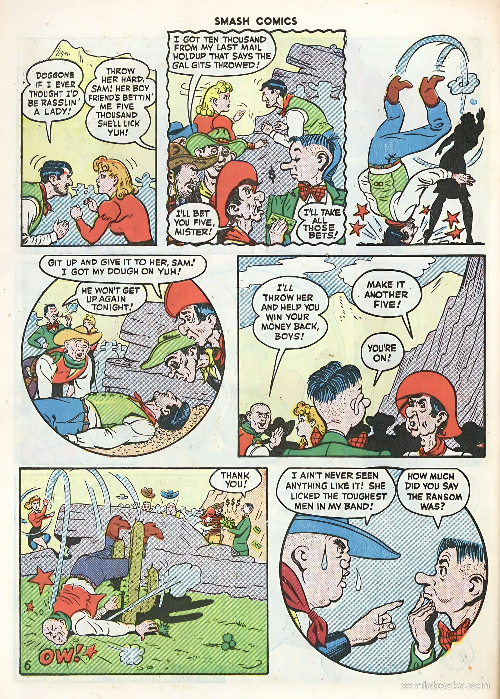 Smash Comics #67 — page 50 of 60