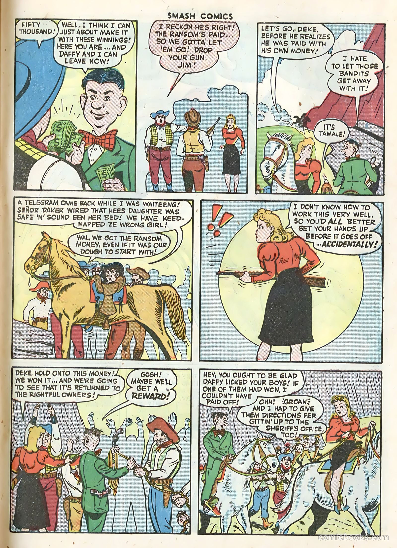 Smash Comics #67 — page 51 of 60