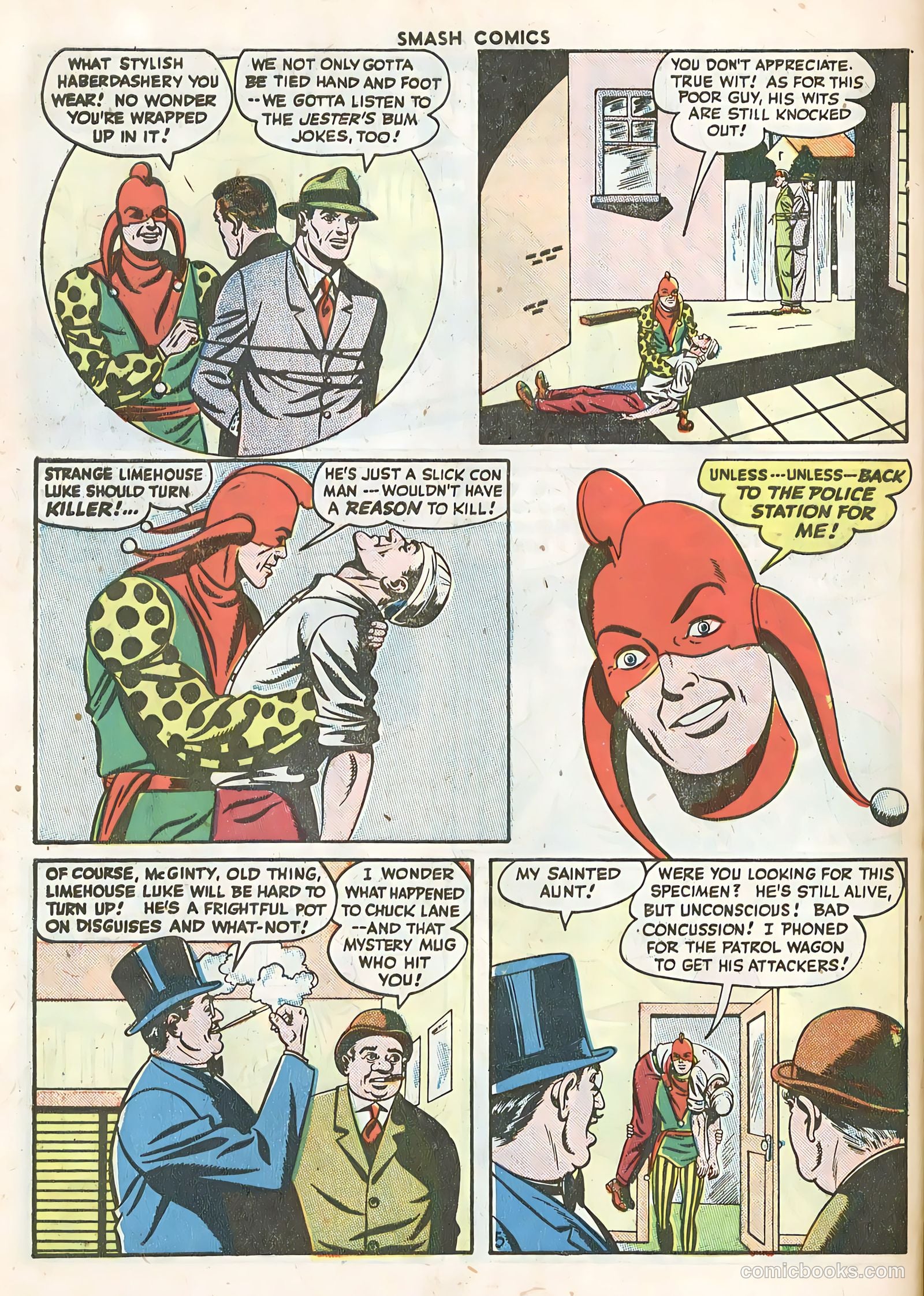 Smash Comics #67 — page 56 of 60