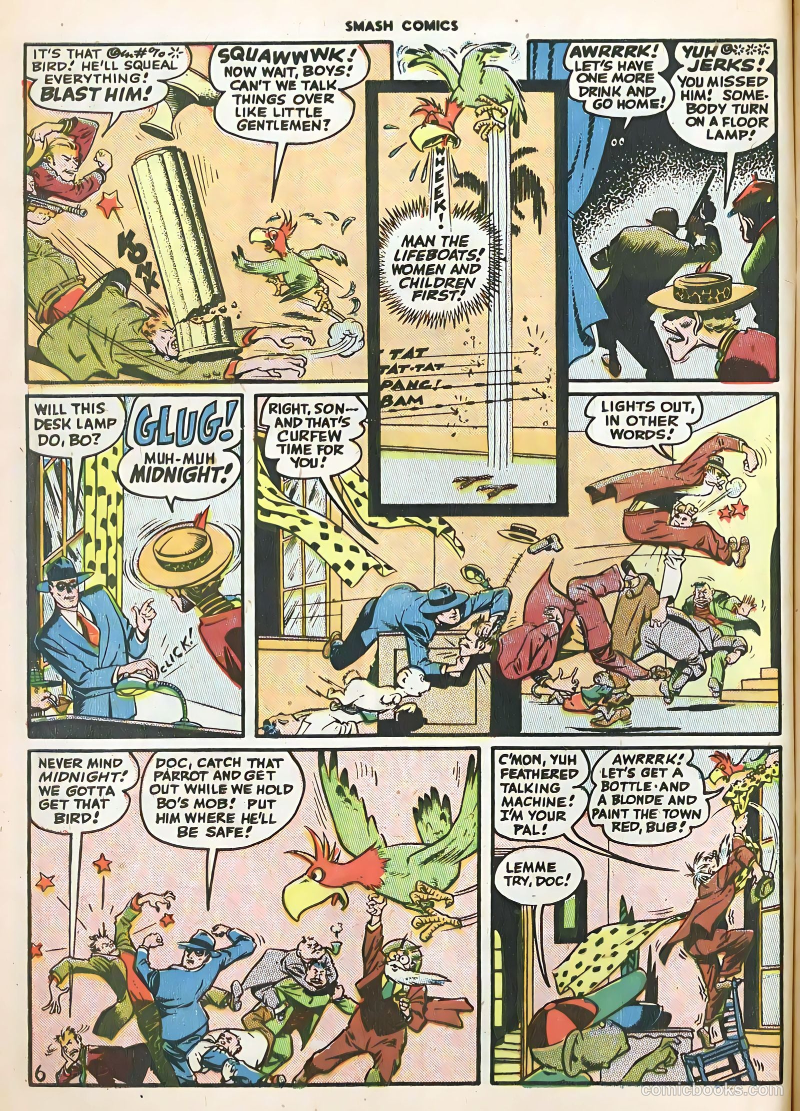 Smash Comics #69 — page 8 of 60