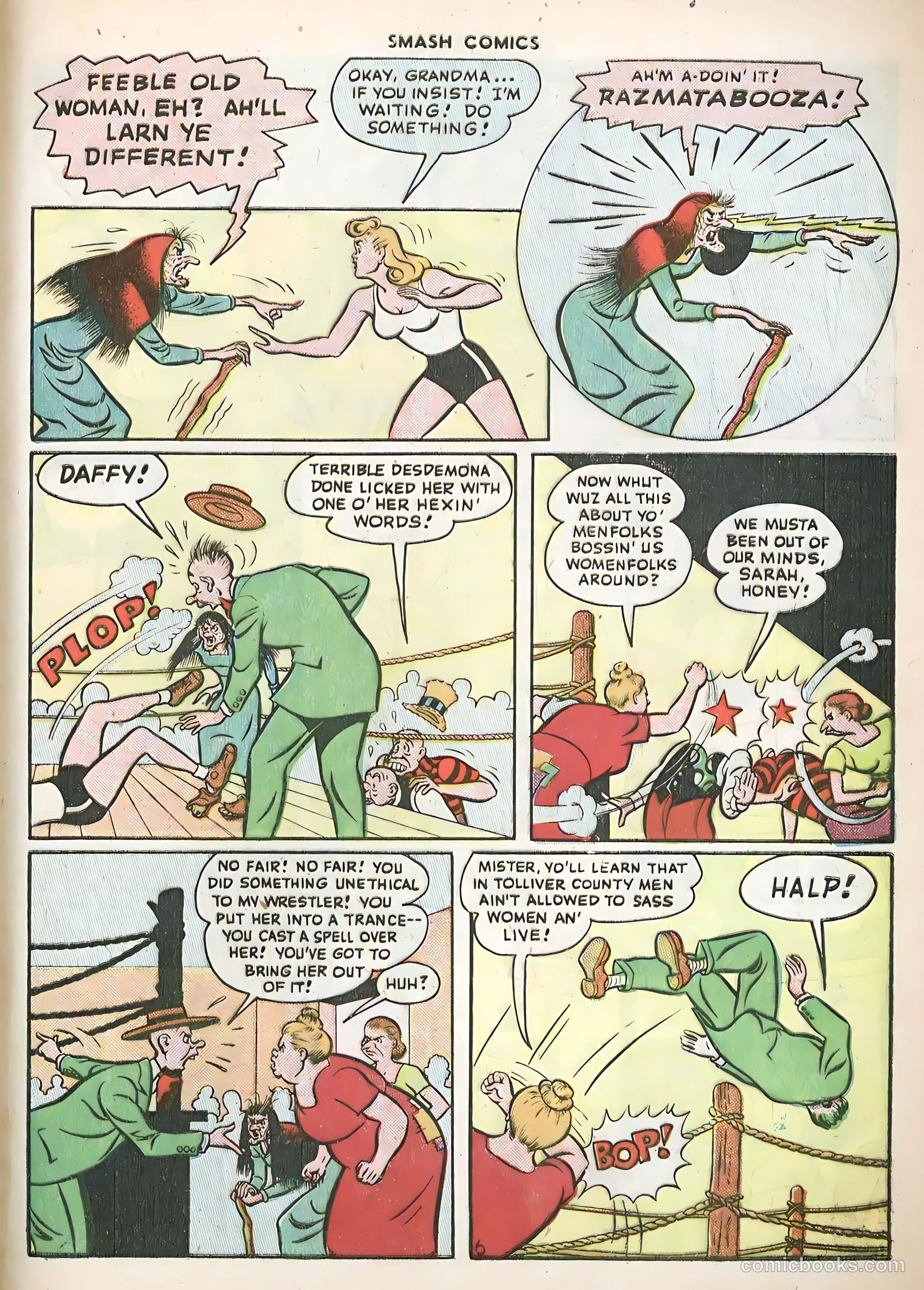 Smash Comics #69 — page 49 of 60