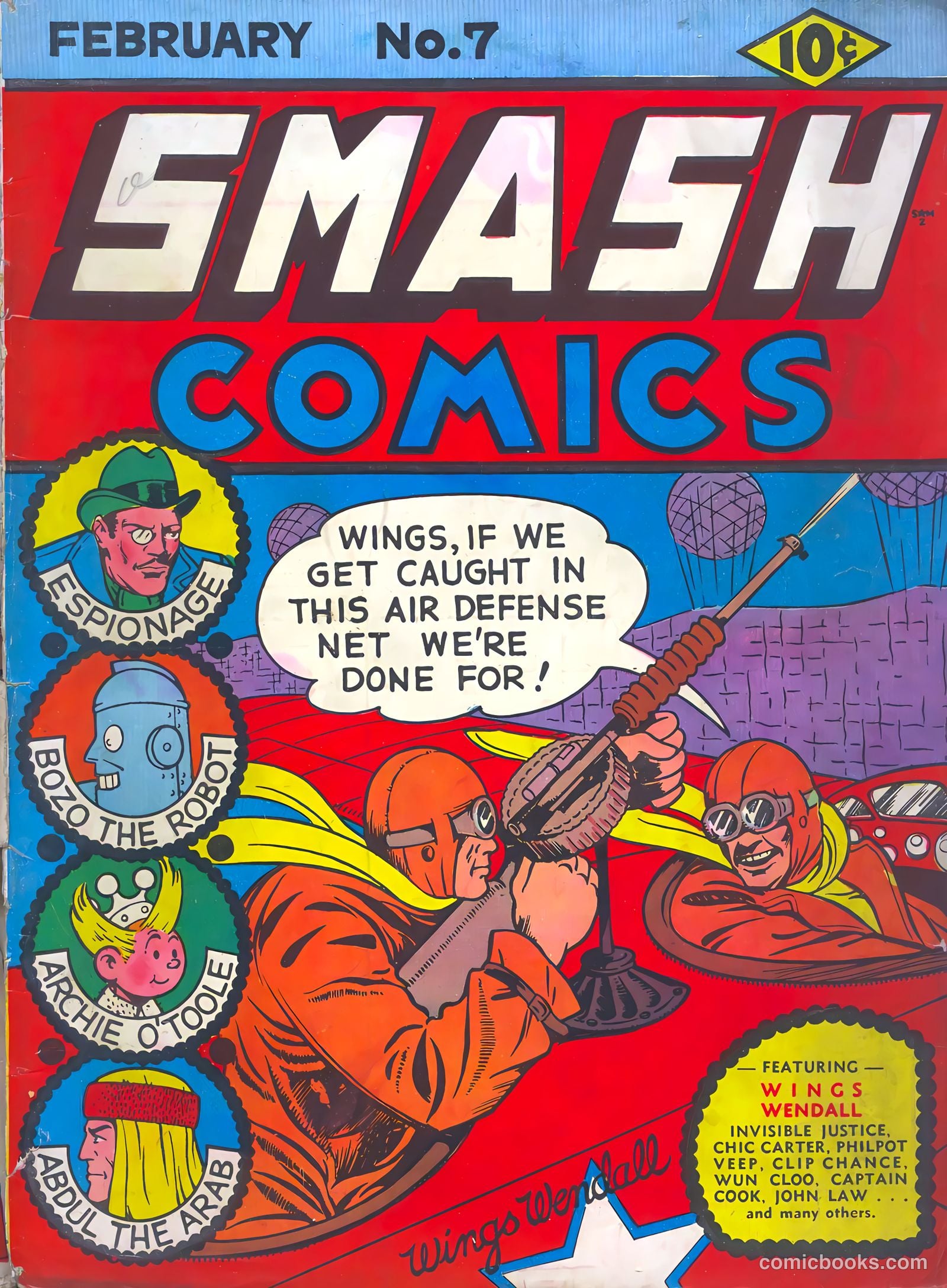 Smash Comics #7 — page 1 of 68