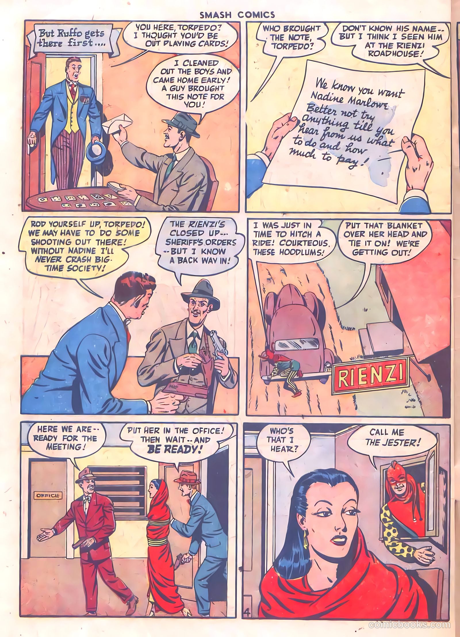 Smash Comics #70 — page 54 of 60