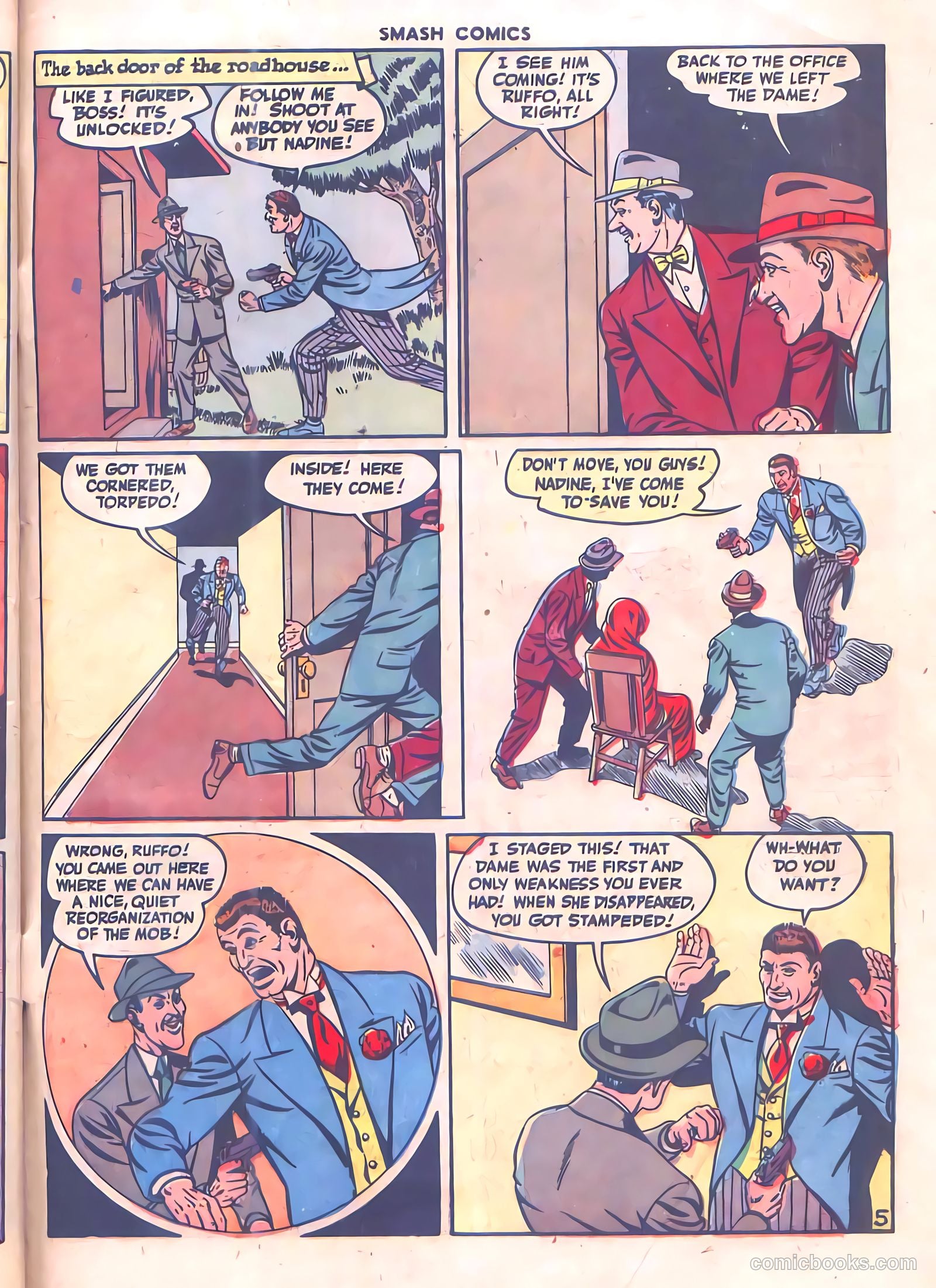 Smash Comics #70 — page 55 of 60