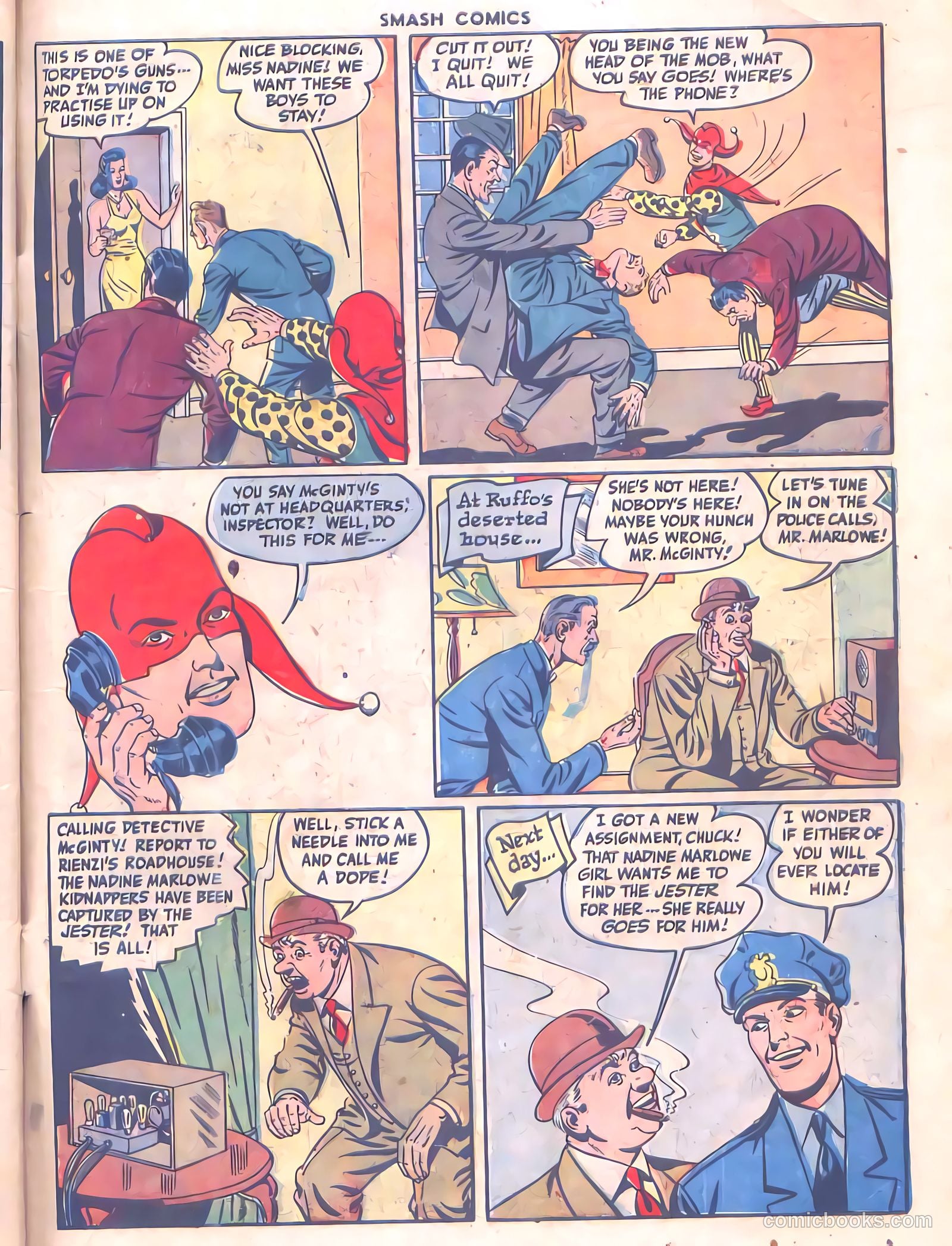 Smash Comics #70 — page 57 of 60
