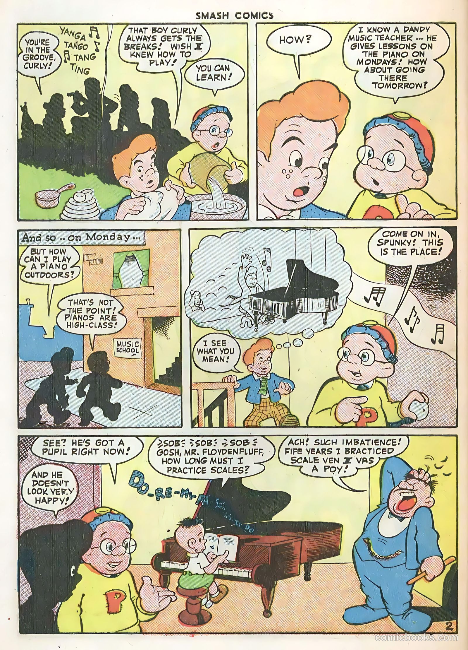 Smash Comics #71 — page 52 of 60