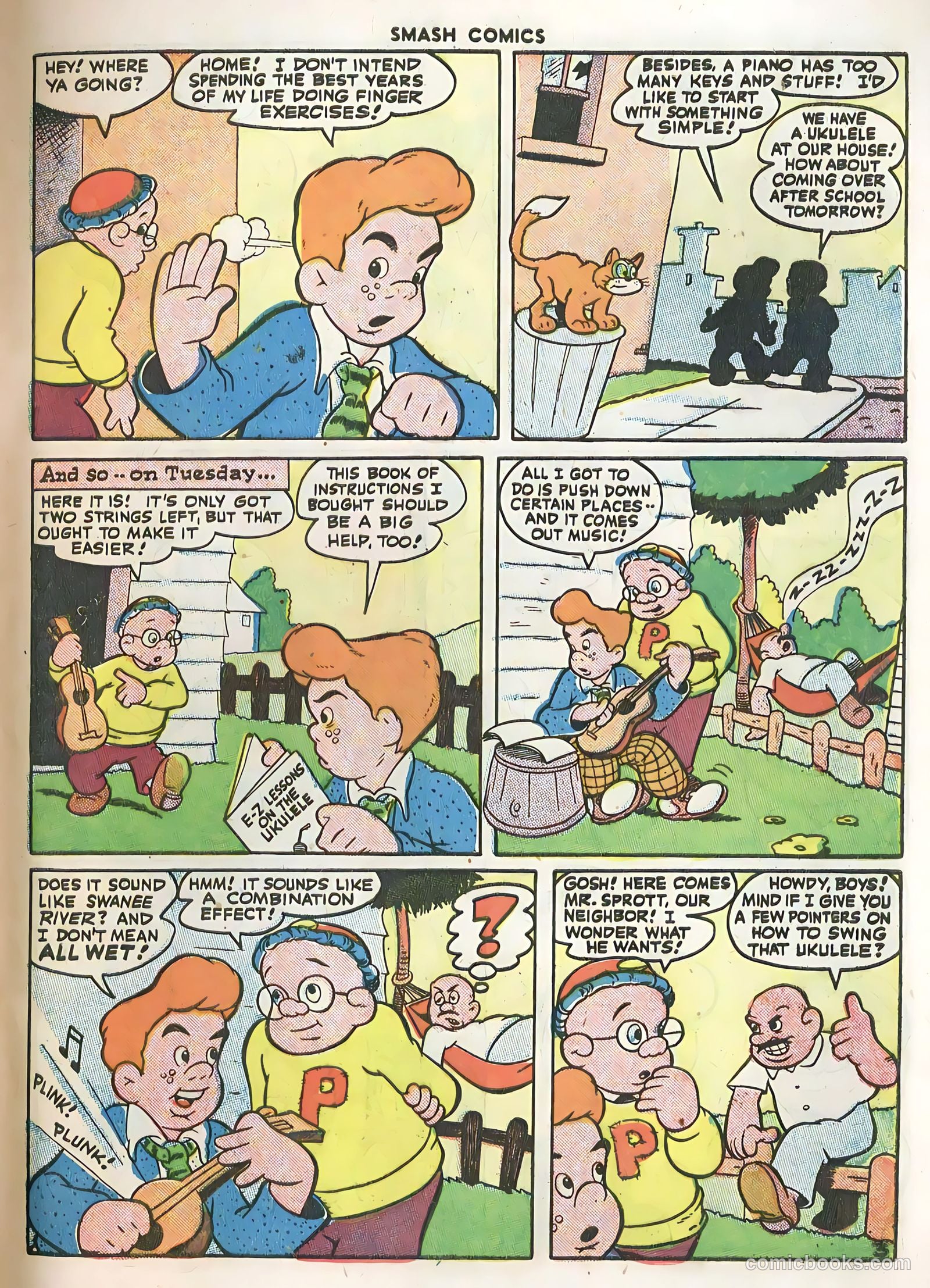 Smash Comics #71 — page 53 of 60