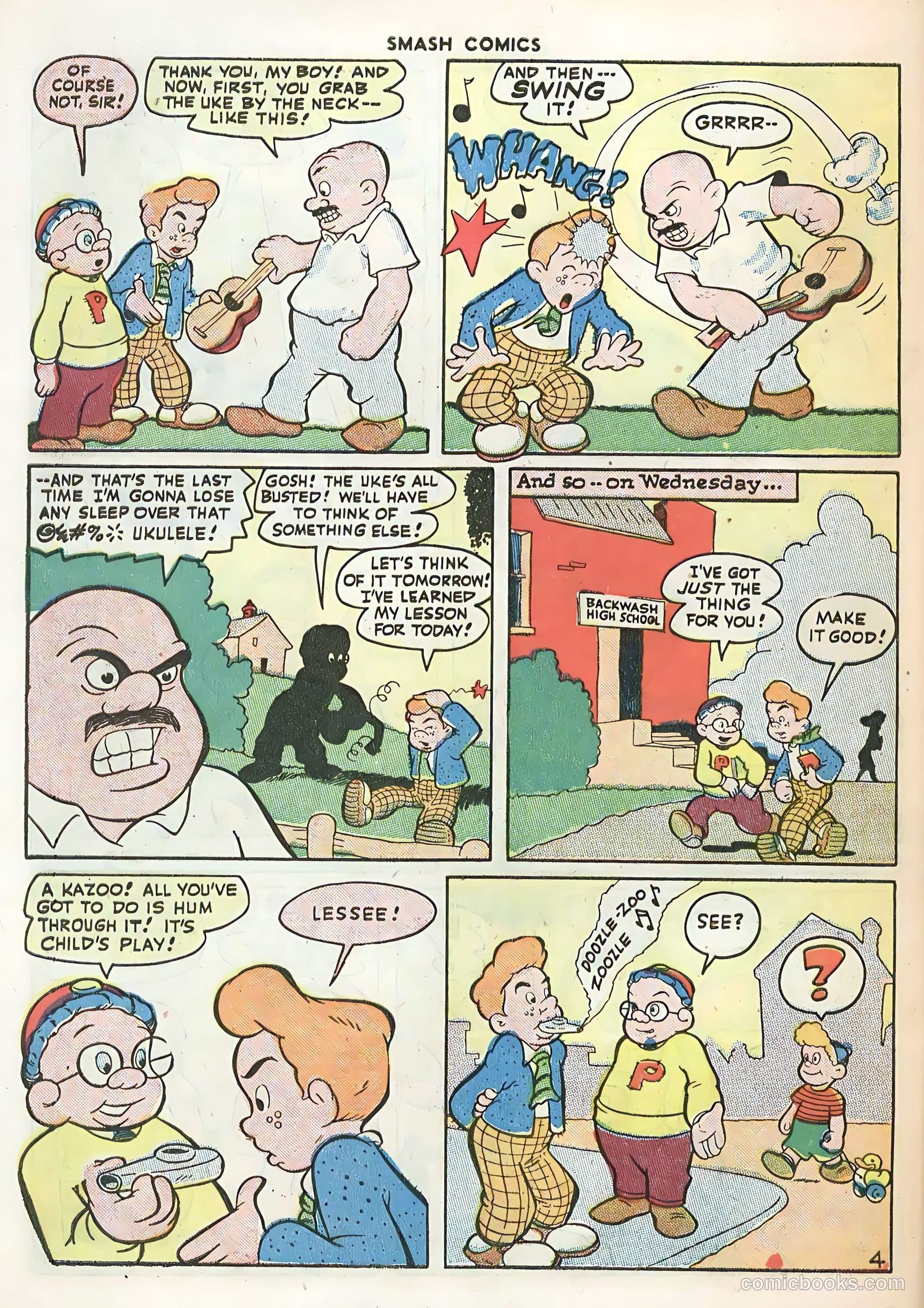 Smash Comics #71 — page 54 of 60