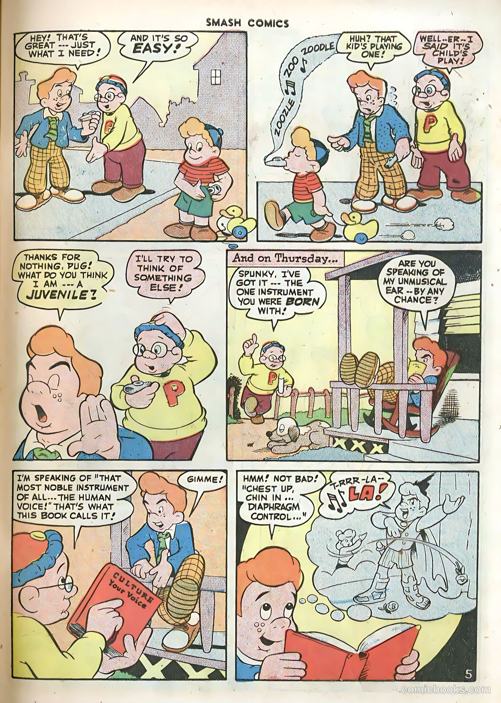 Smash Comics #71 — page 55 of 60