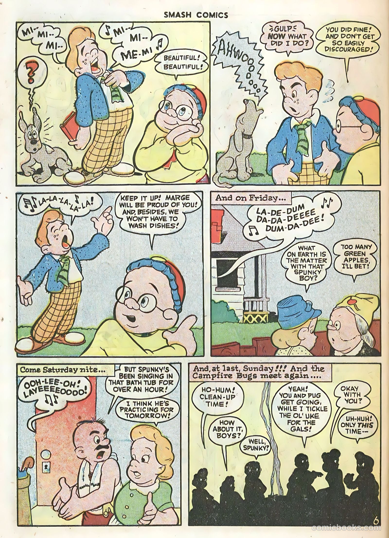 Smash Comics #71 — page 56 of 60