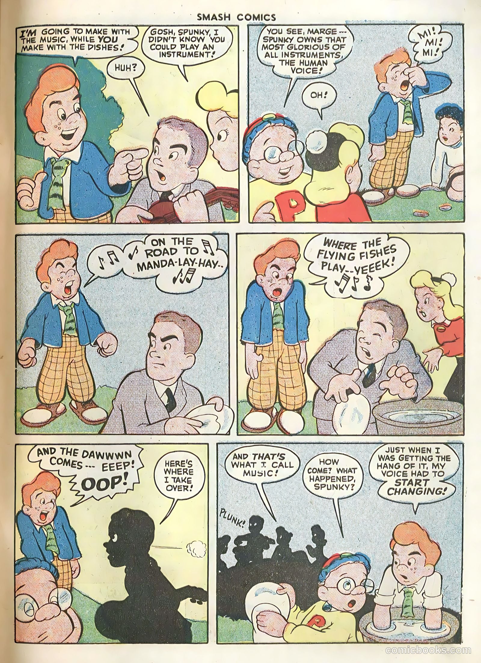 Smash Comics #71 — page 57 of 60