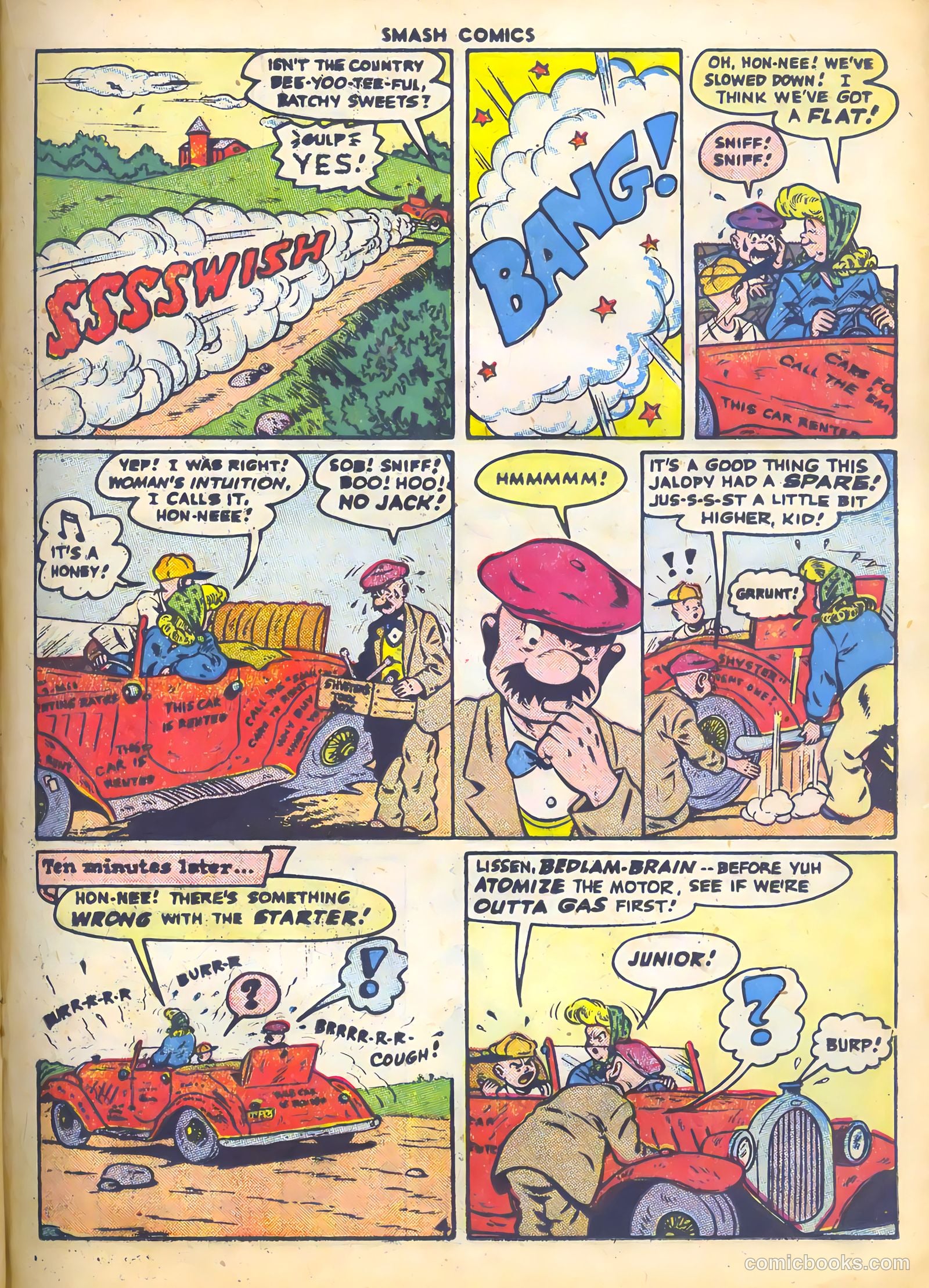 Smash Comics #72 — page 33 of 52