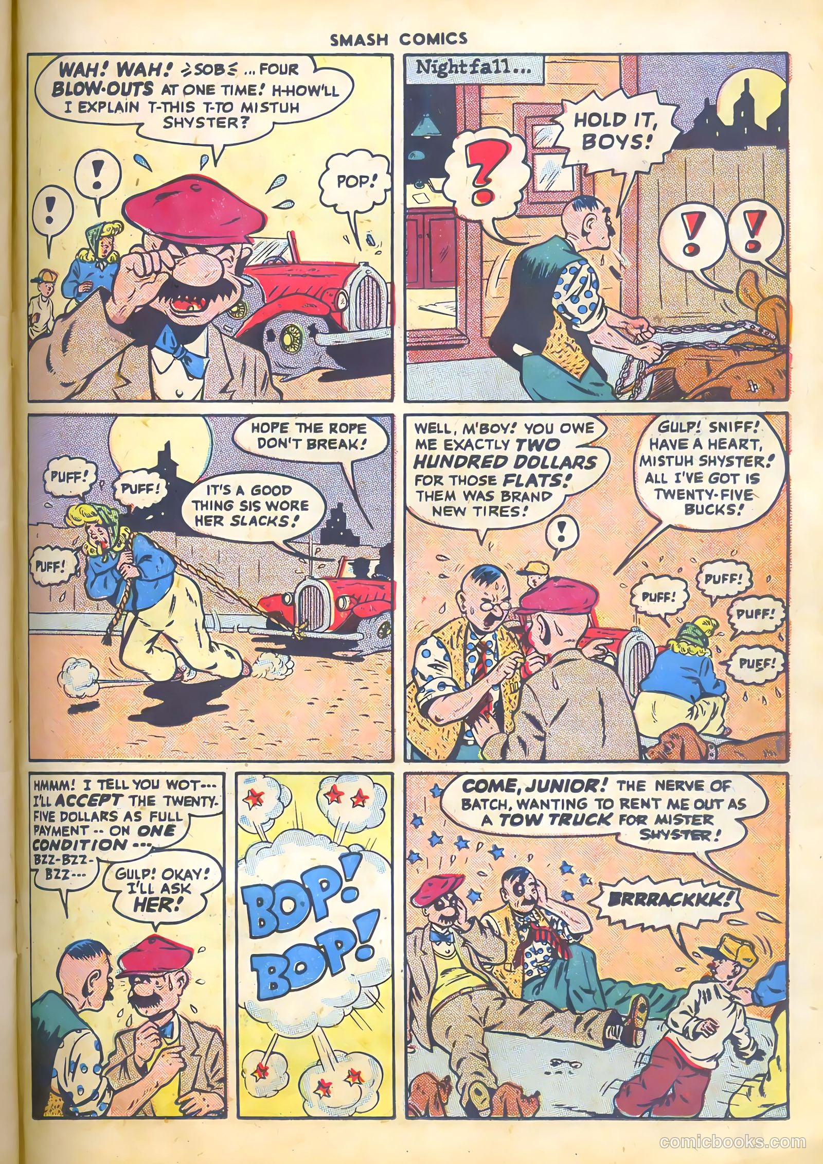 Smash Comics #72 — page 35 of 52