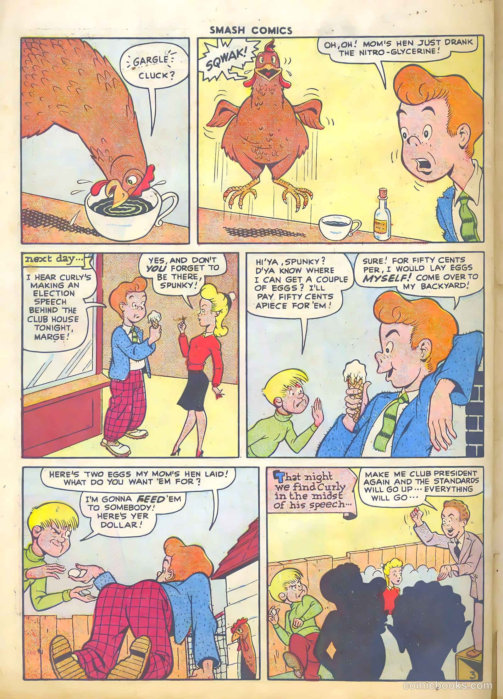 Smash Comics #72 — page 40 of 52
