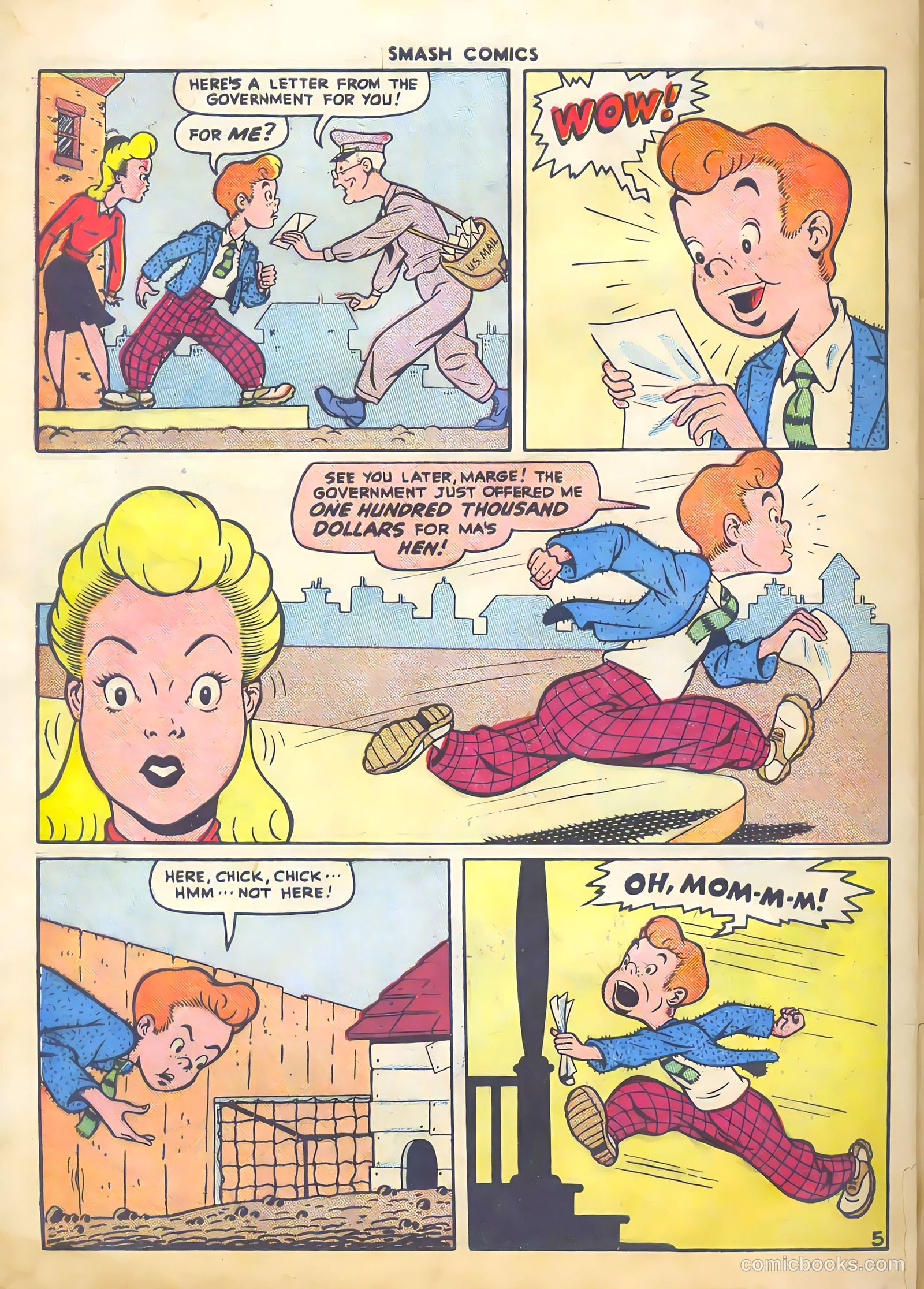 Smash Comics #72 — page 42 of 52