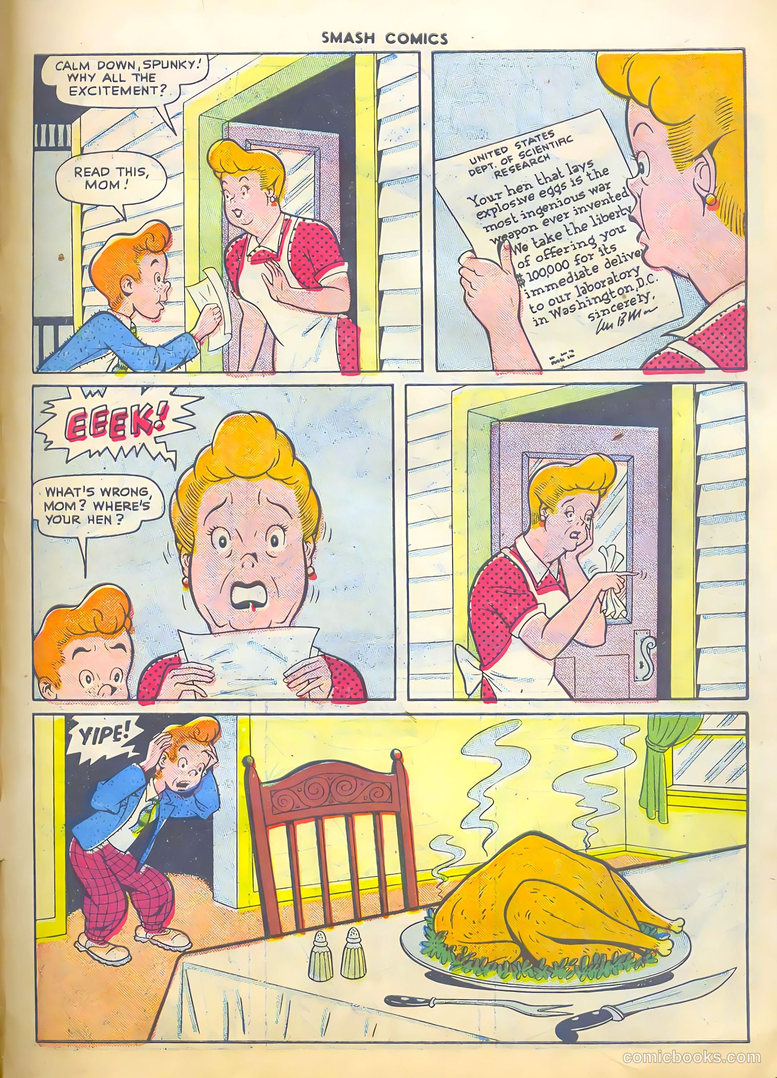 Smash Comics #72 — page 43 of 52