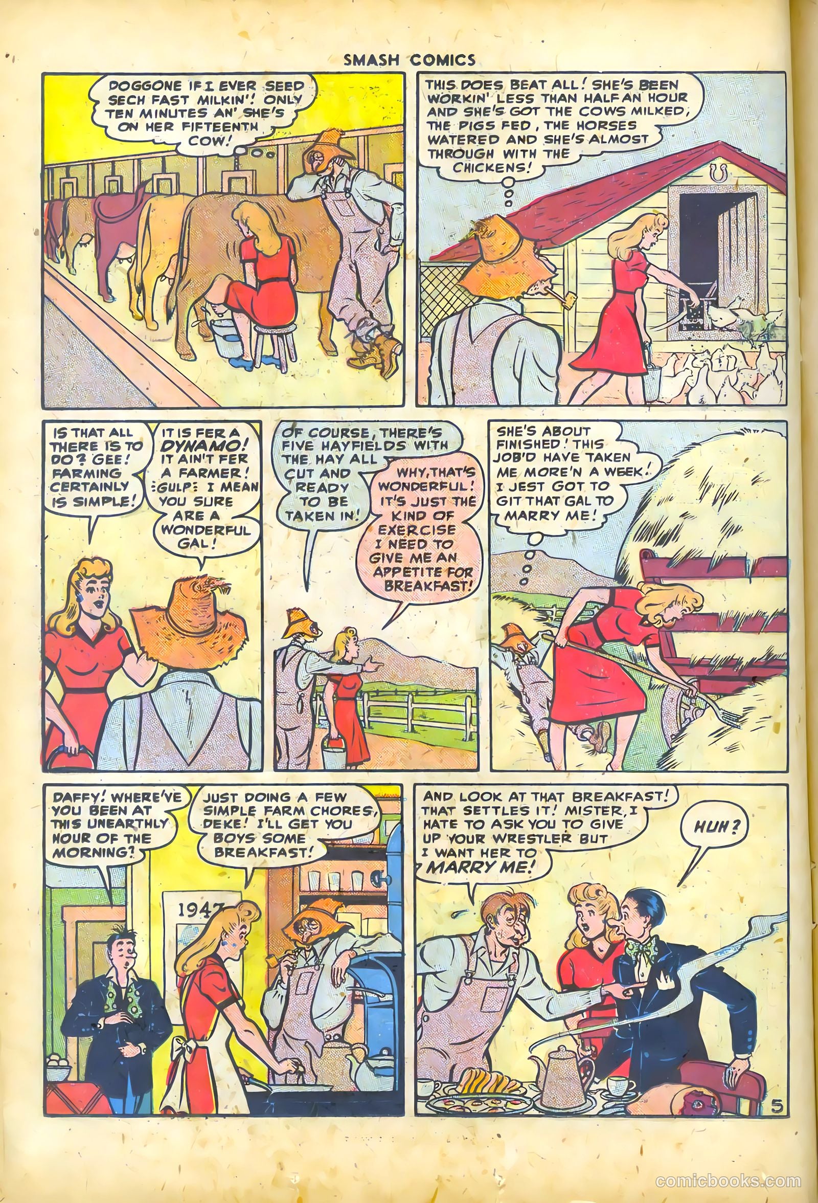 Smash Comics #73 — page 18 of 52