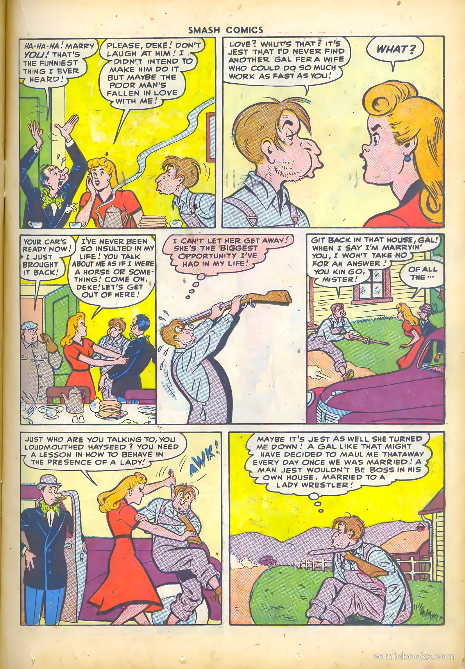 Smash Comics #73 — page 19 of 52