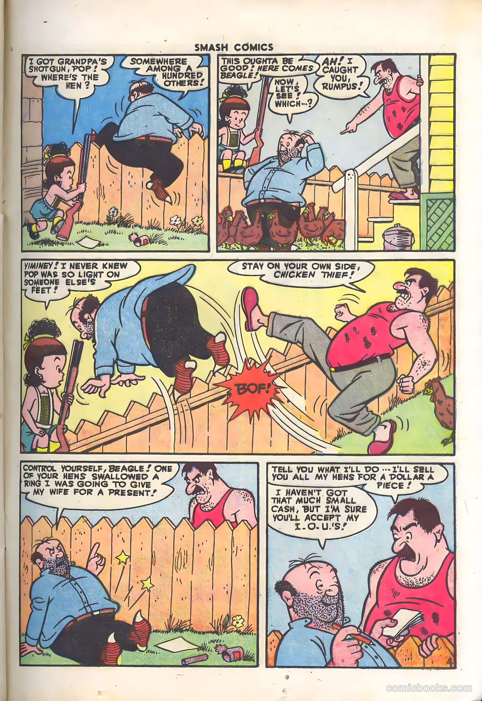 Smash Comics #75 — page 33 of 52