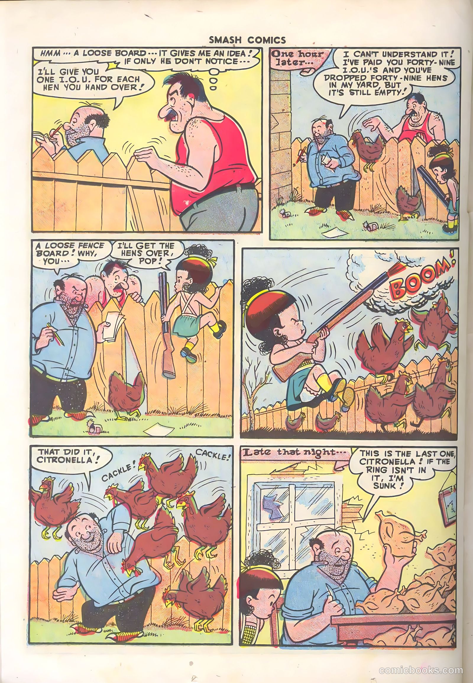 Smash Comics #75 — page 34 of 52