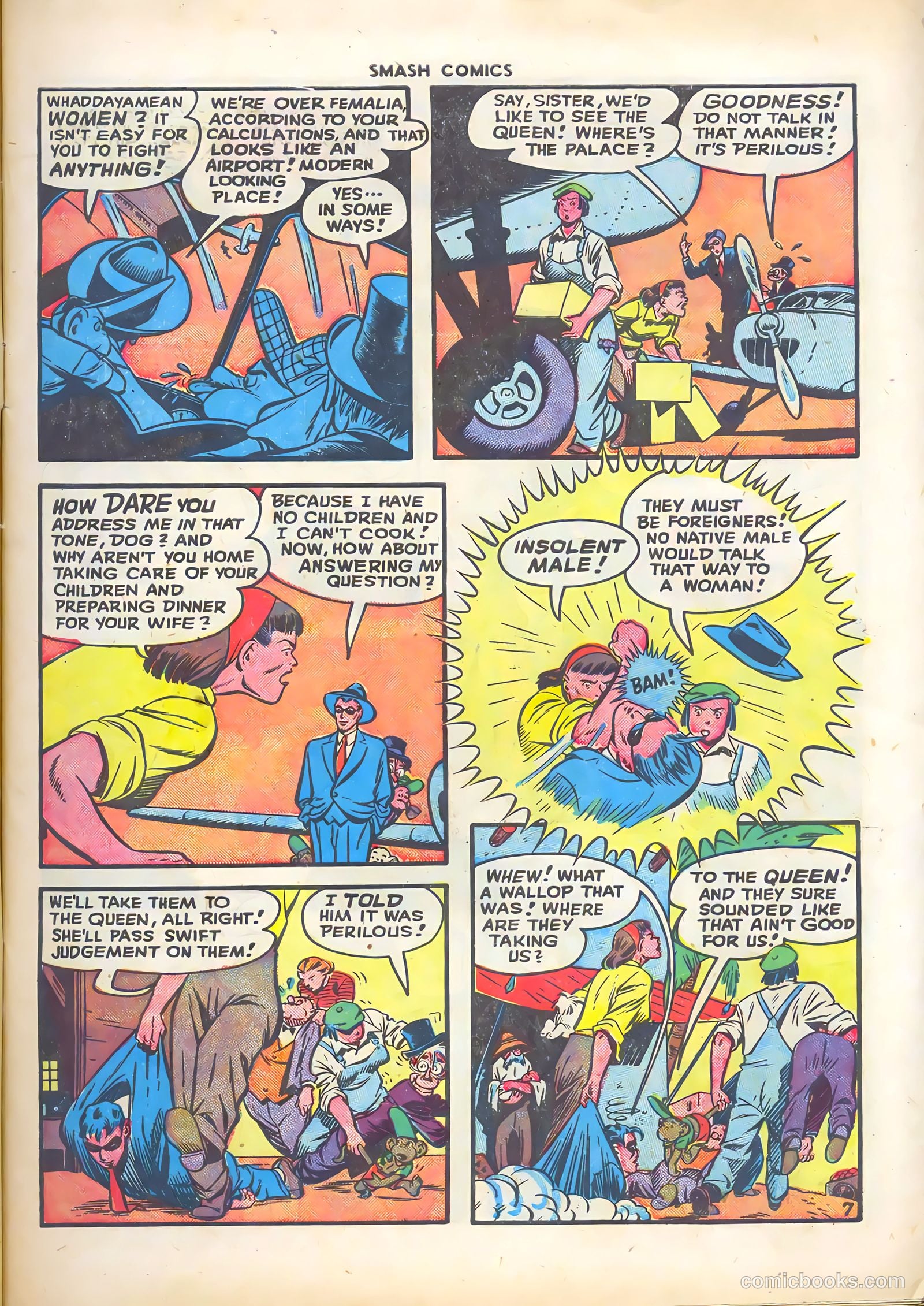 Smash Comics #76 — page 9 of 52