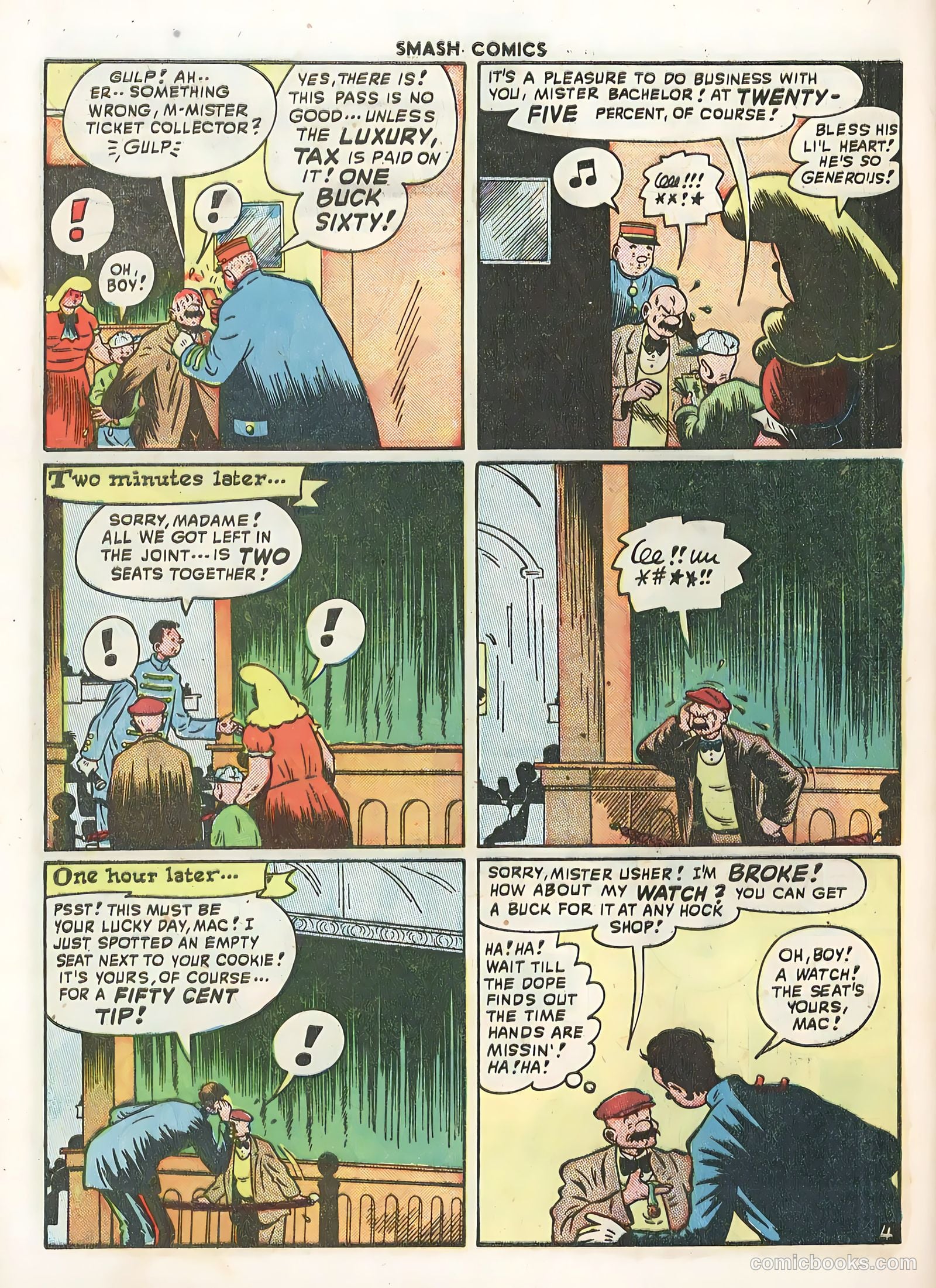 Smash Comics #78 — page 40 of 52