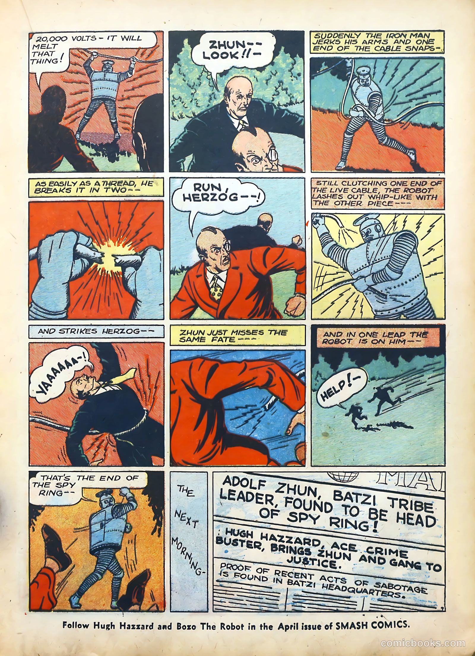 Smash Comics #8 — page 33 of 68