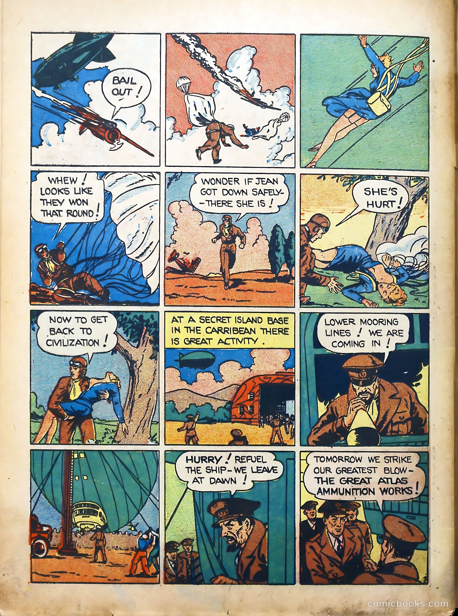 Smash Comics #8 — page 64 of 68