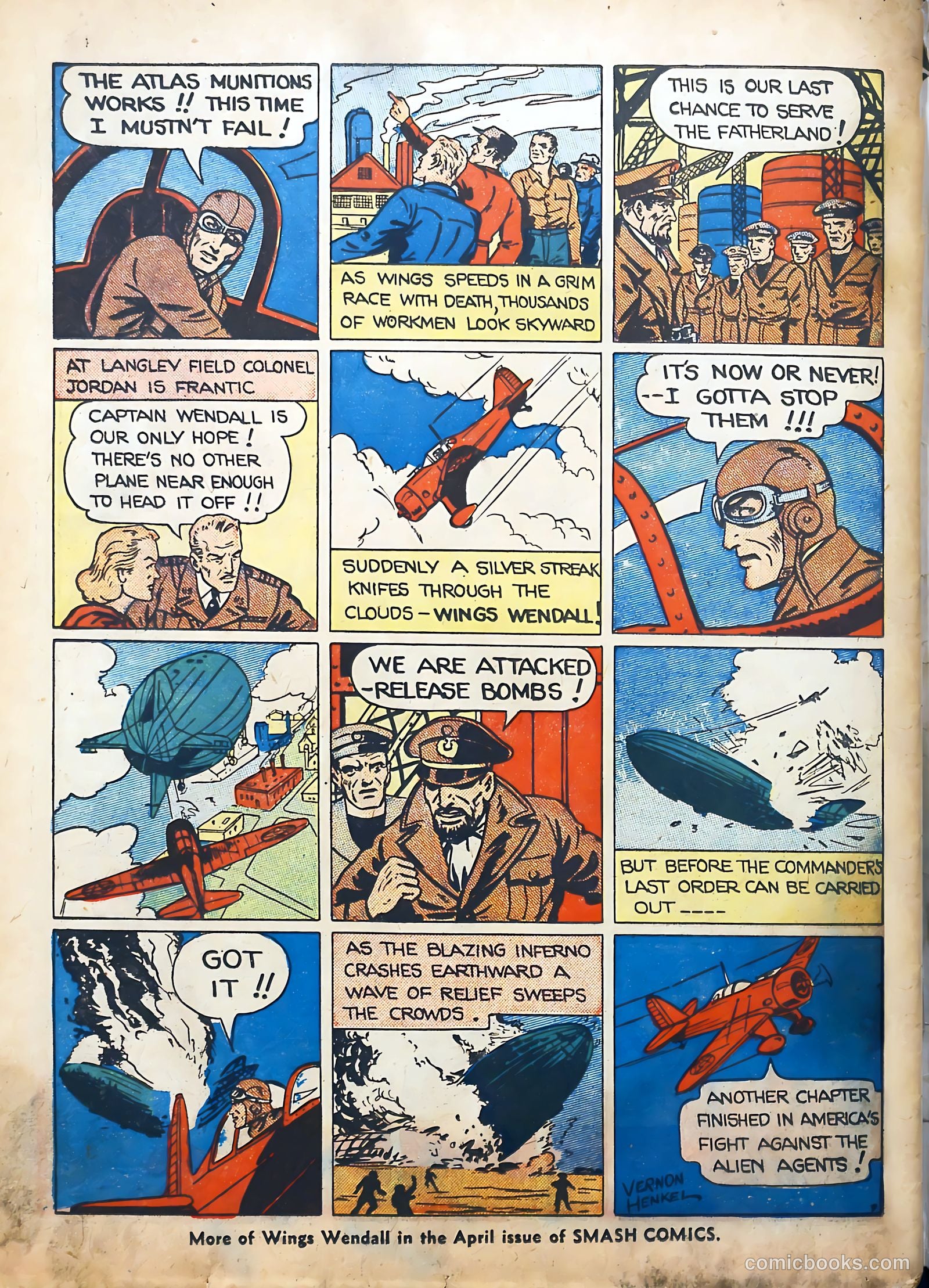 Smash Comics #8 — page 66 of 68