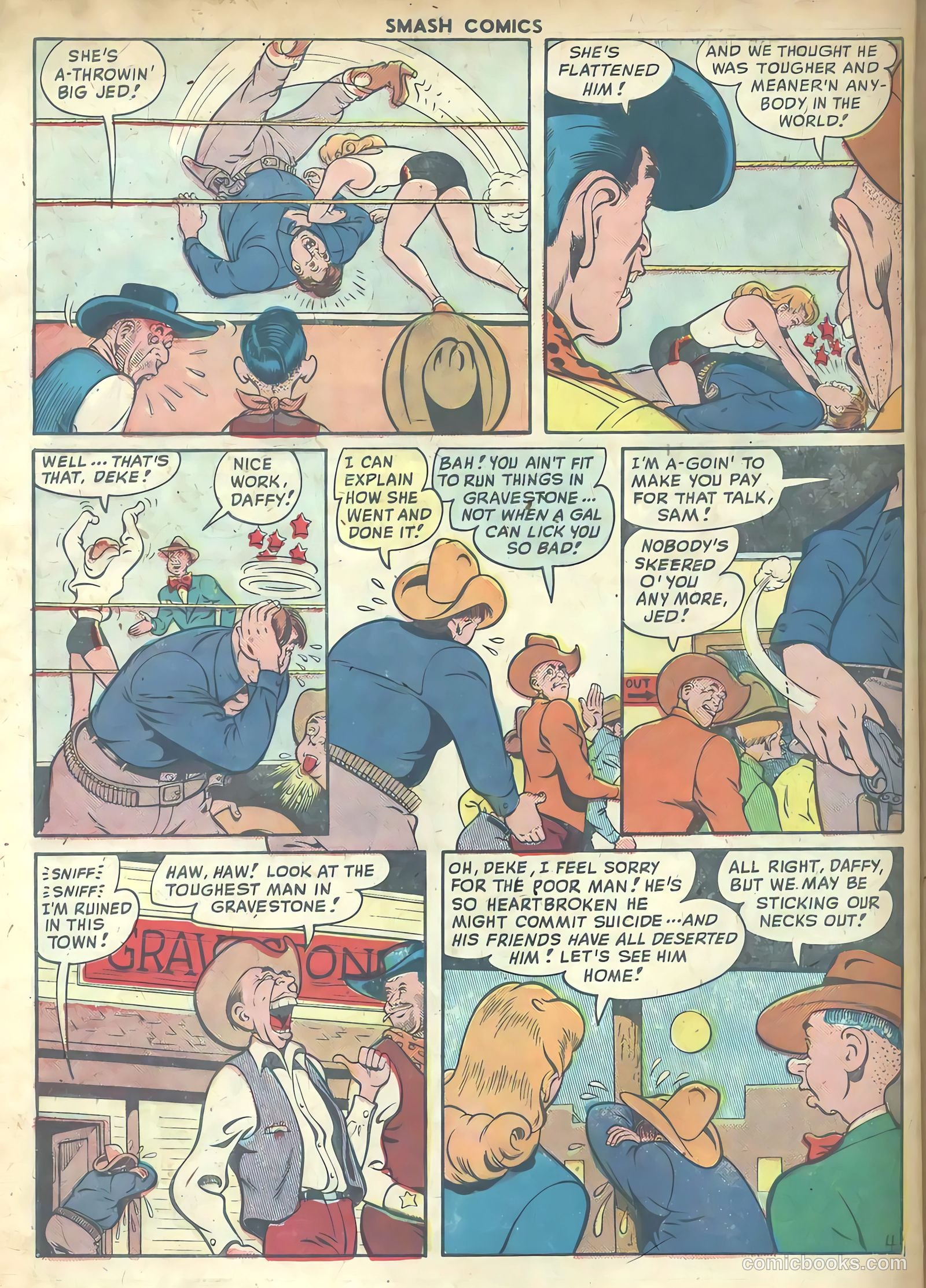 Smash Comics #82 — page 28 of 36