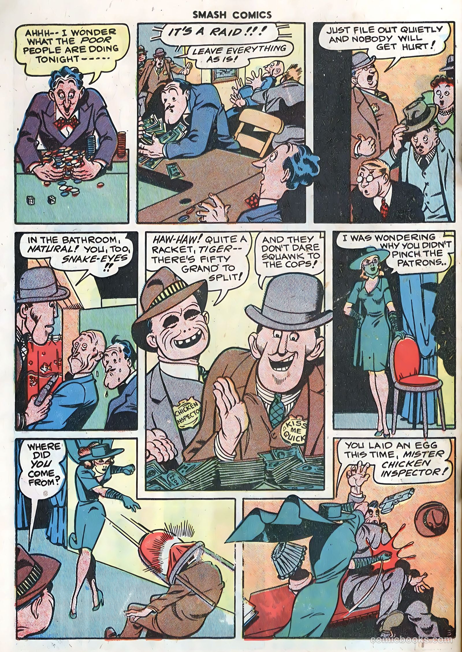 Smash Comics #83 — page 22 of 36