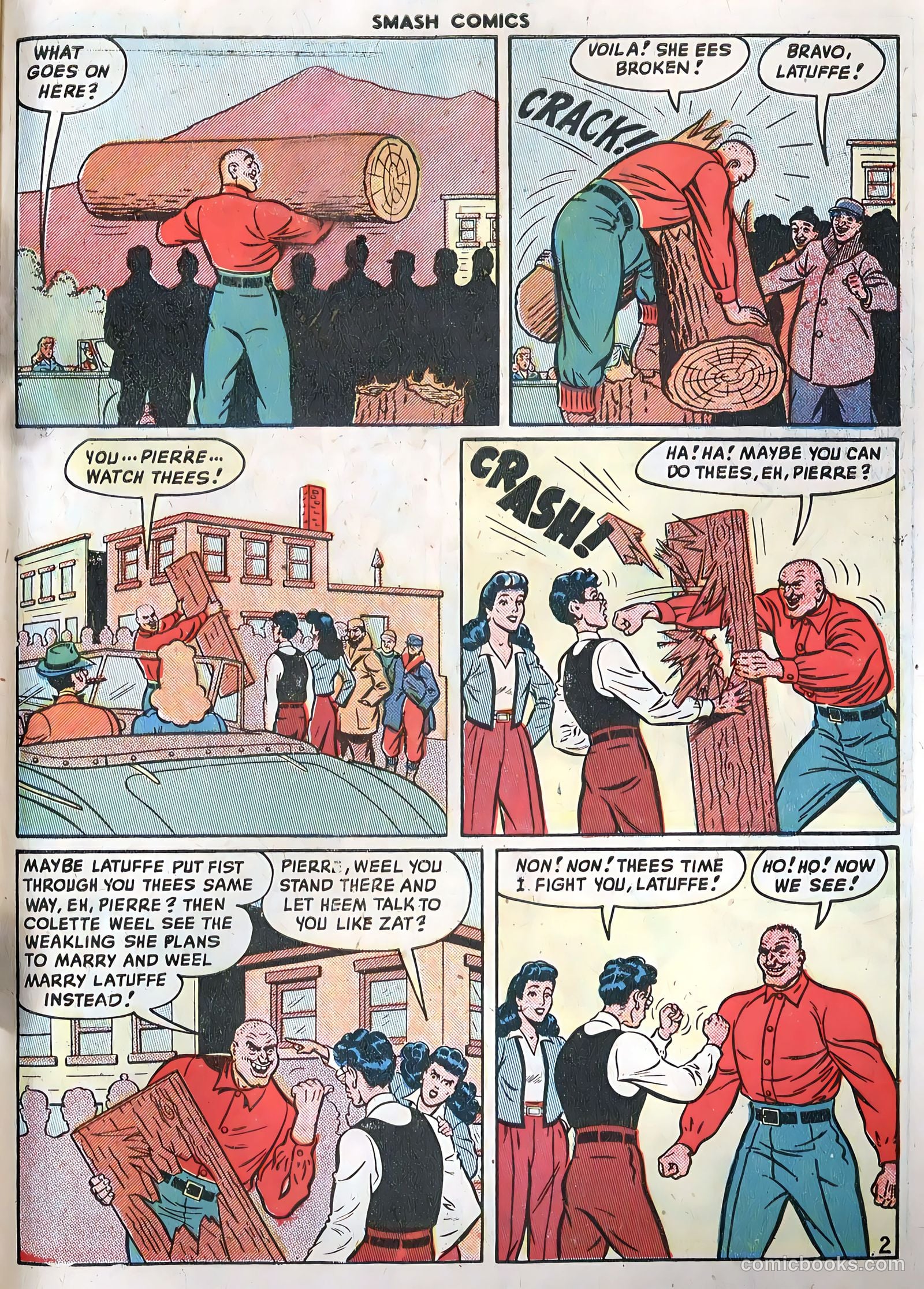 Smash Comics #83 — page 31 of 36