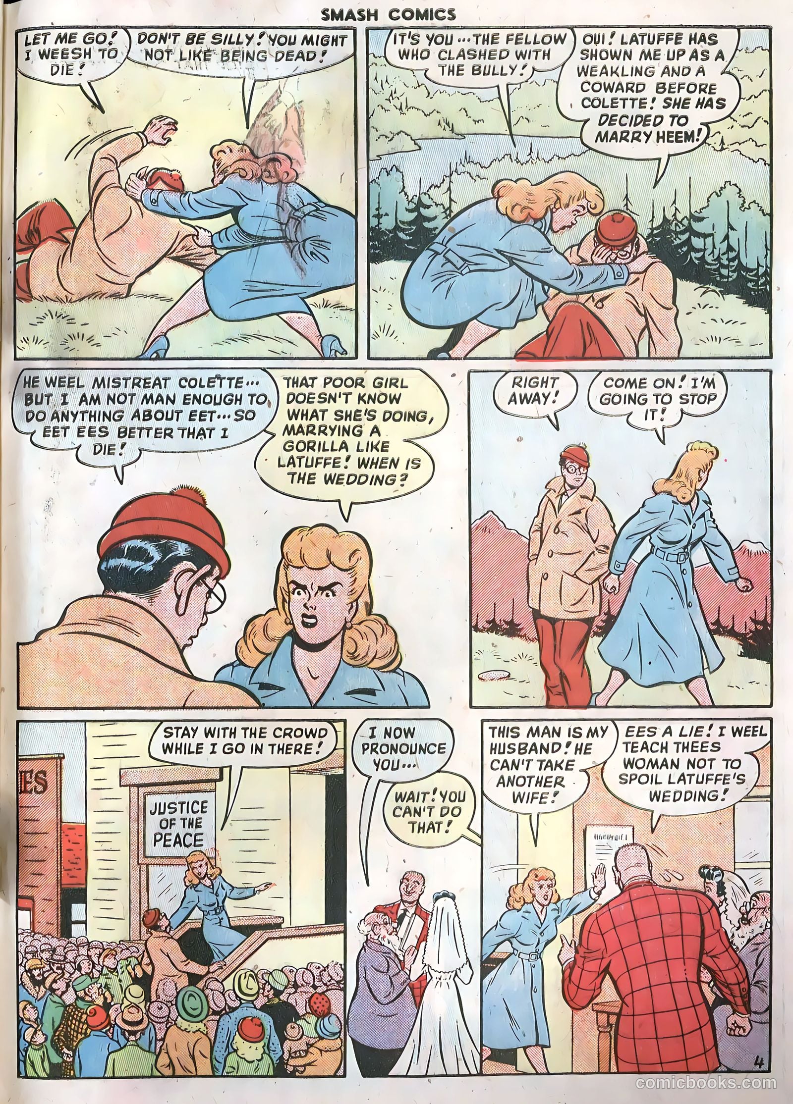 Smash Comics #83 — page 33 of 36