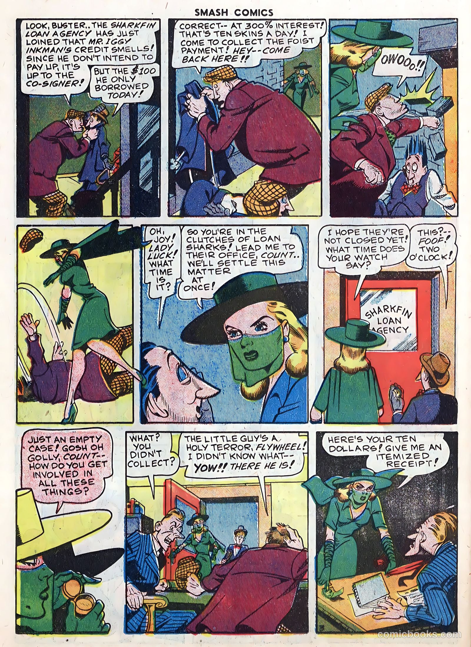 Smash Comics #84 — page 22 of 36