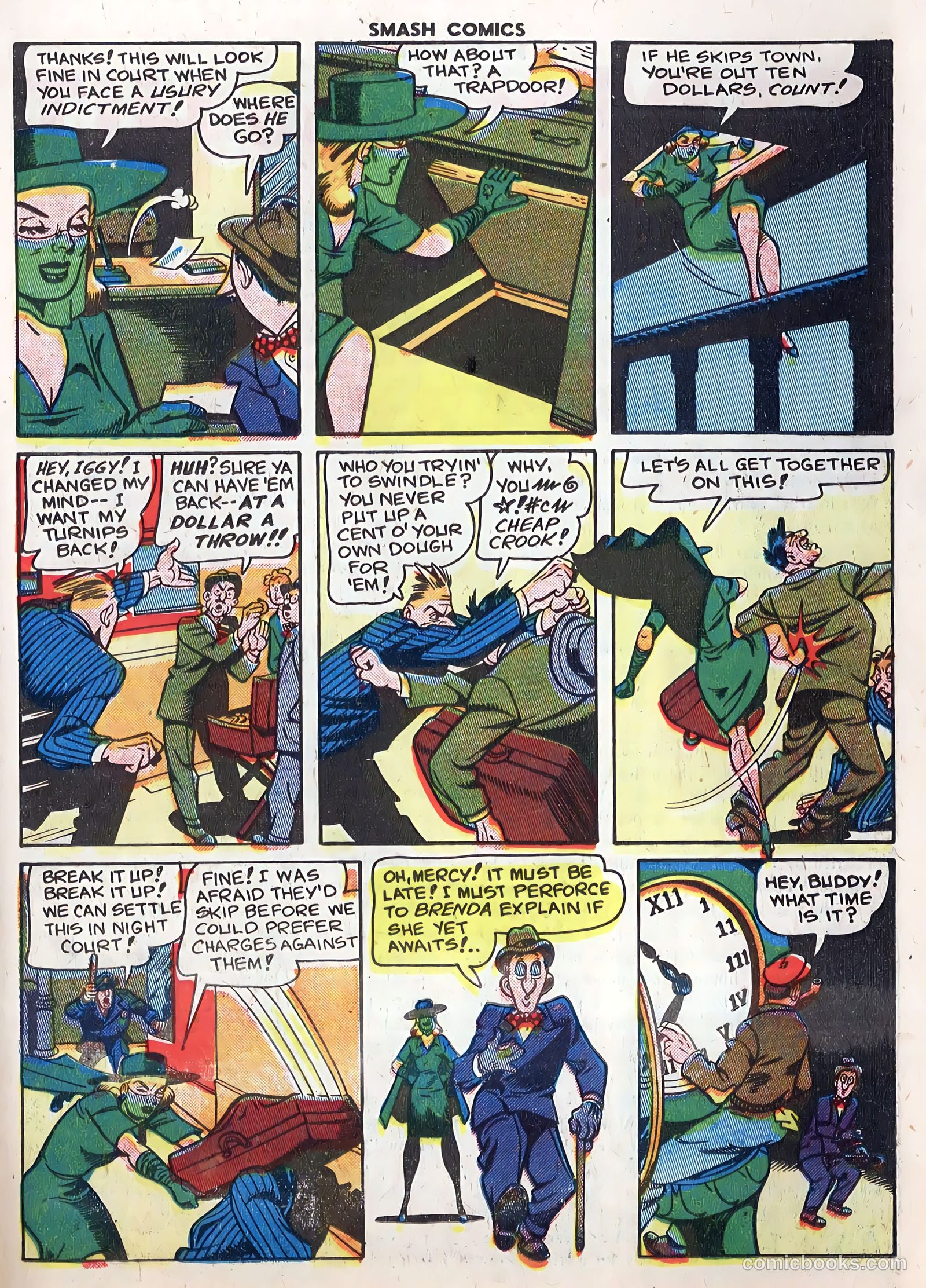 Smash Comics #84 — page 23 of 36