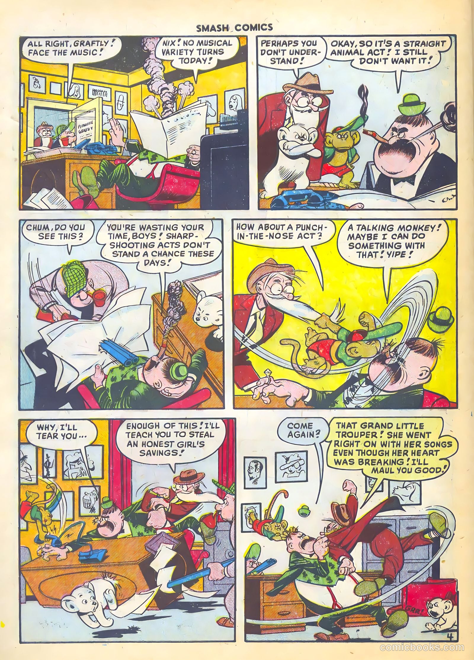 Smash Comics #85 — page 6 of 36
