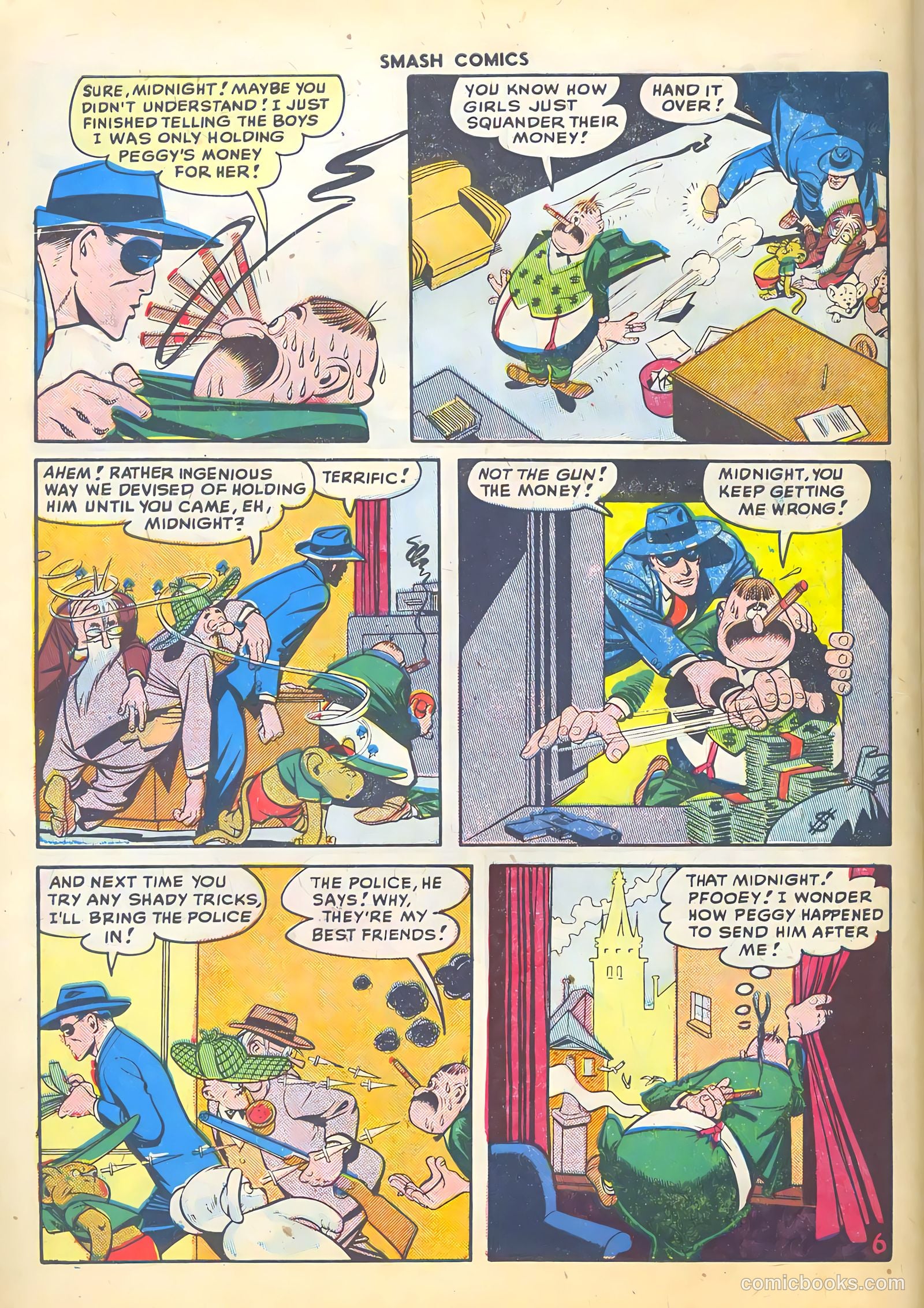 Smash Comics #85 — page 8 of 36