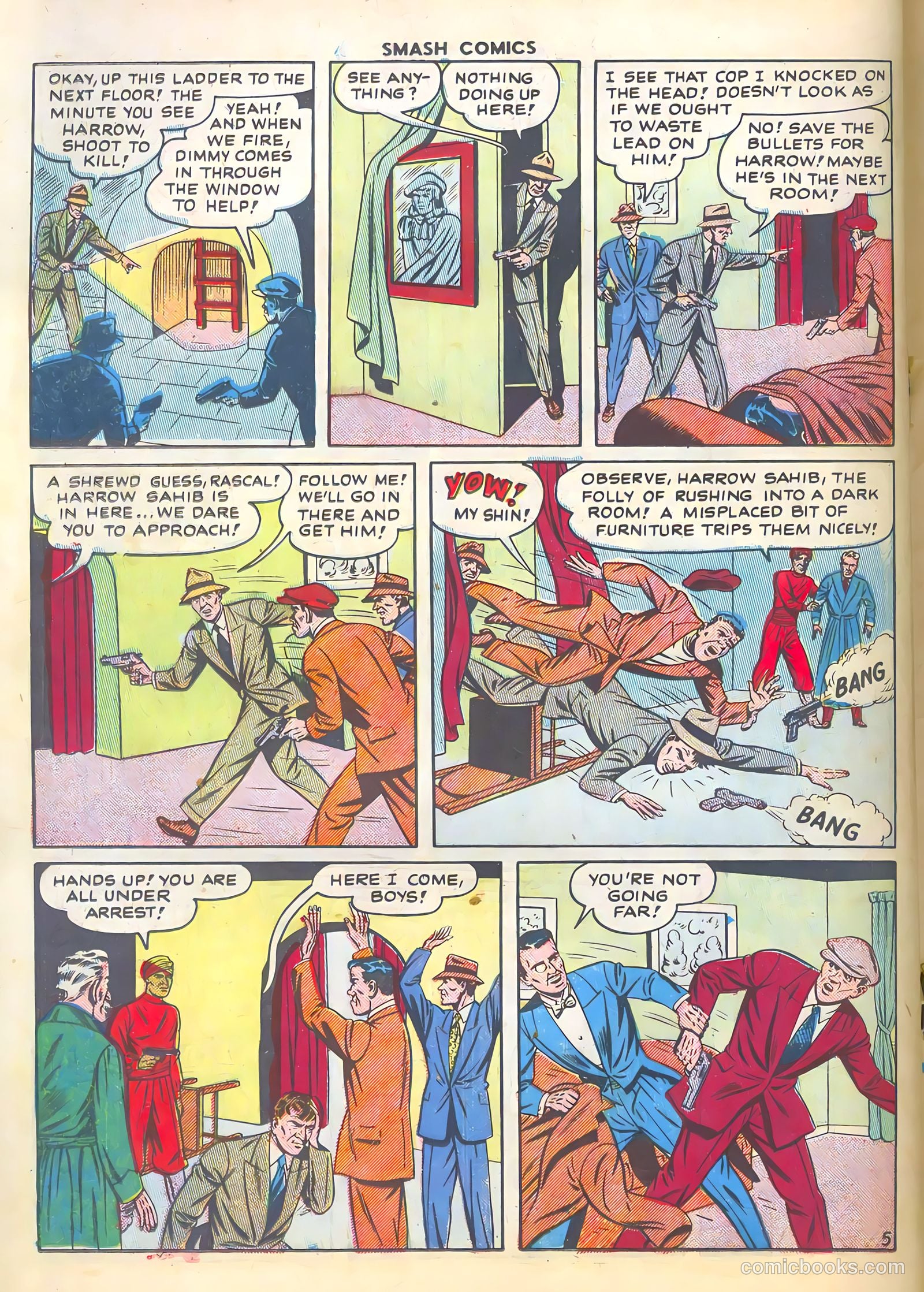 Smash Comics #85 — page 18 of 36