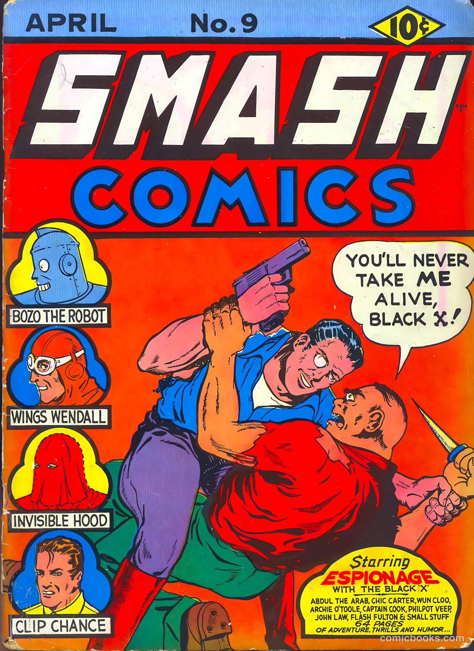 Smash Comics #9 — page 1 of 68