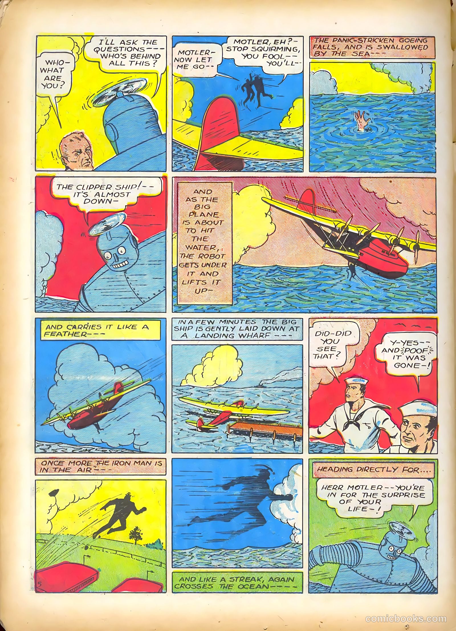 Smash Comics #9 — page 64 of 68