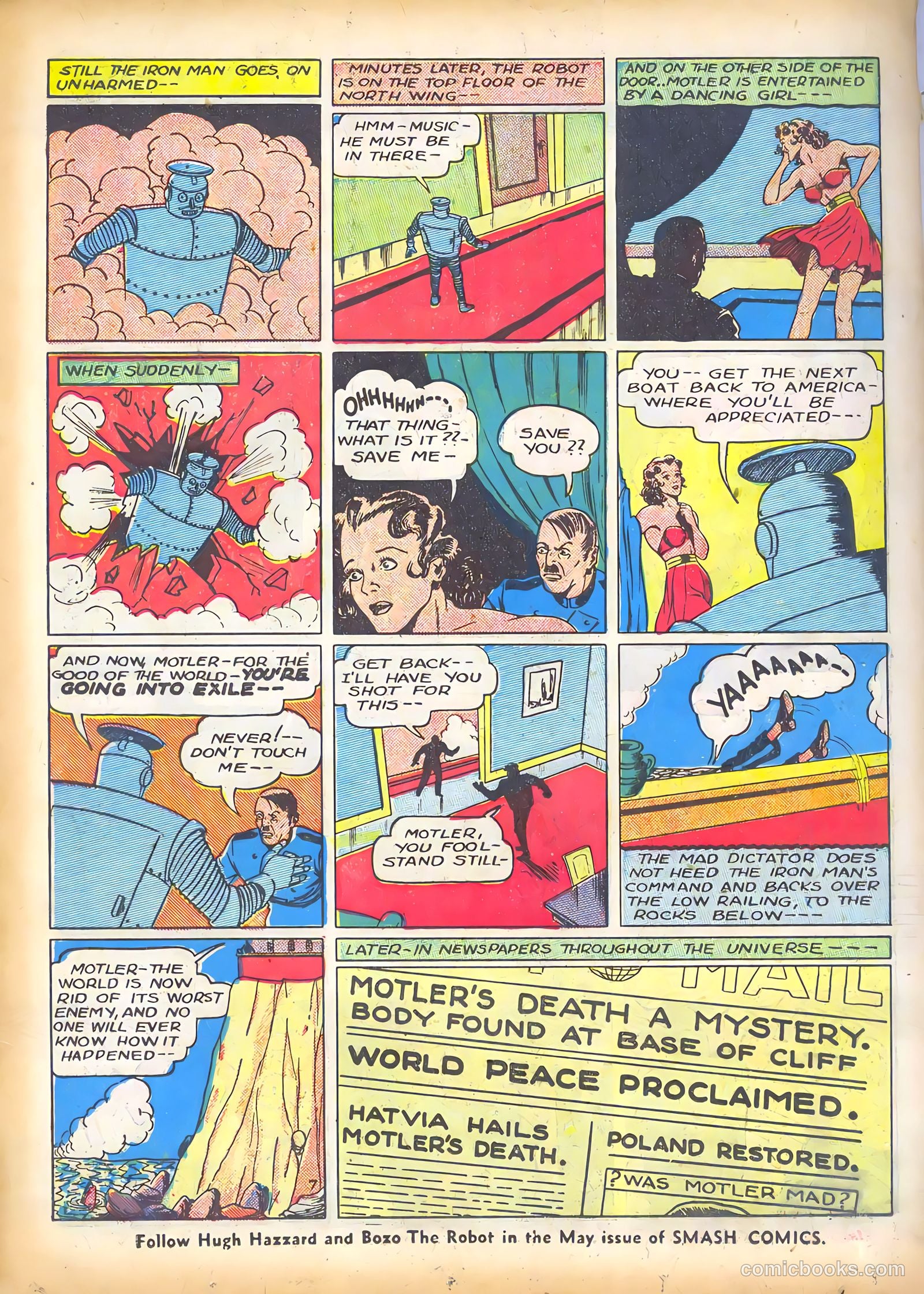 Smash Comics #9 — page 66 of 68