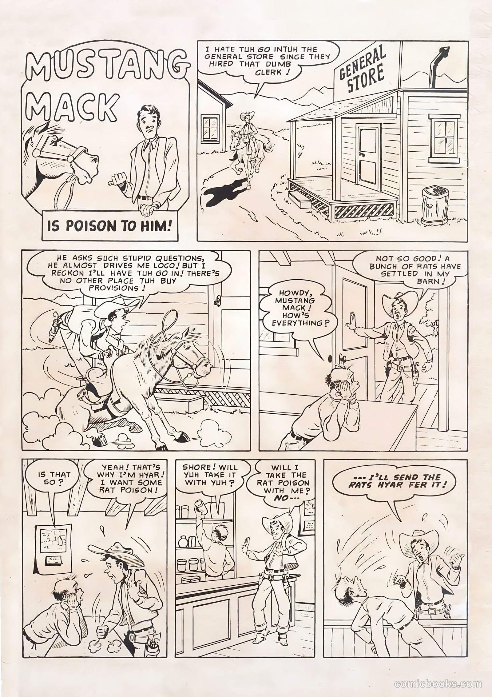 Smiley Burnette Western #1 — page 2 of 36