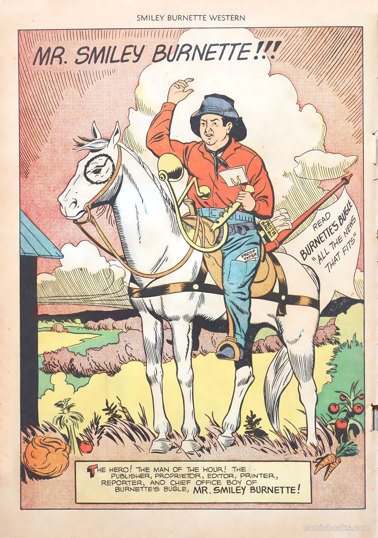 Smiley Burnette Western #1 — page 4 of 36