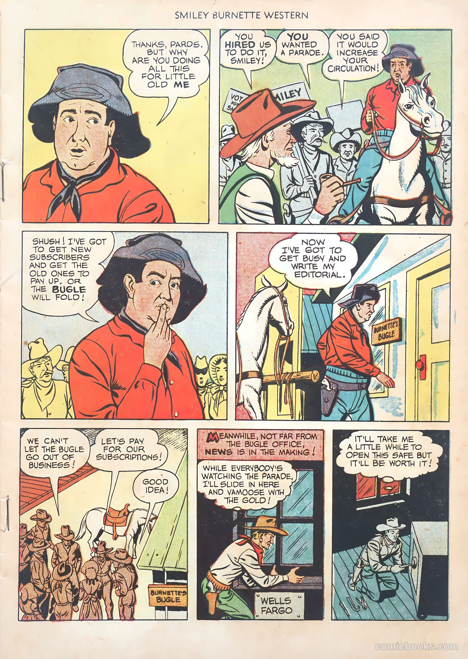Smiley Burnette Western #1 — page 5 of 36
