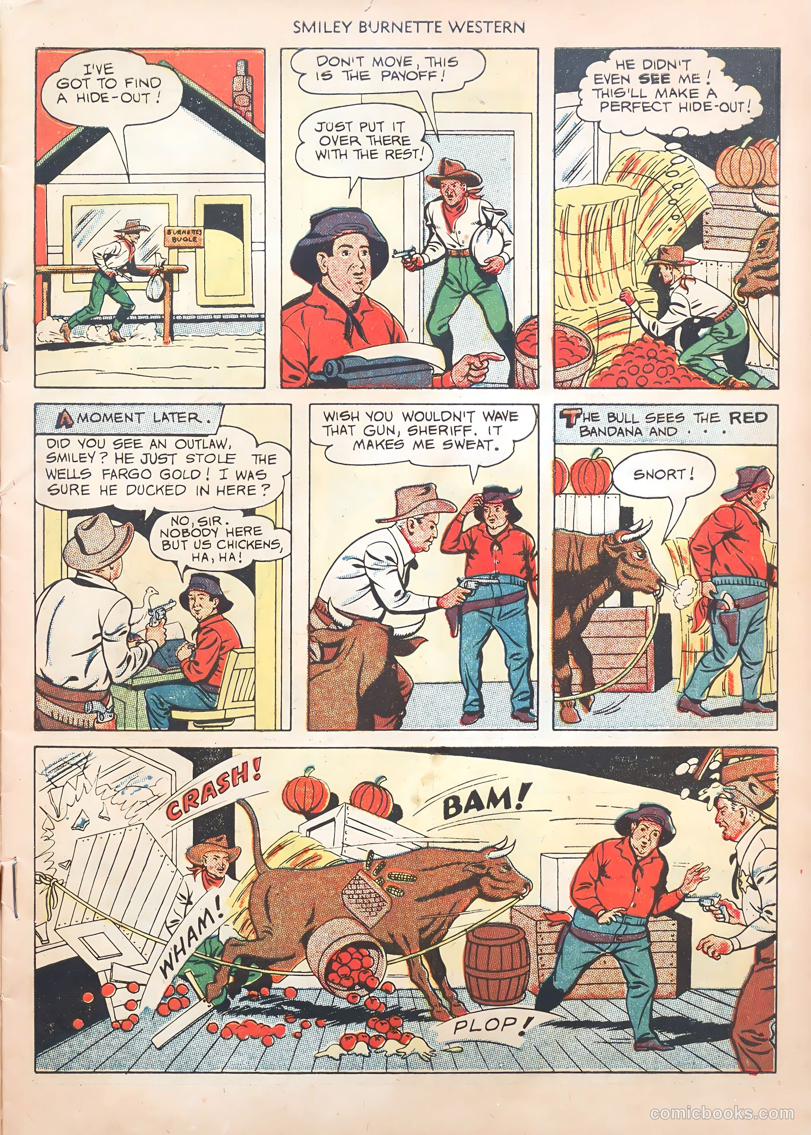 Smiley Burnette Western #1 — page 7 of 36