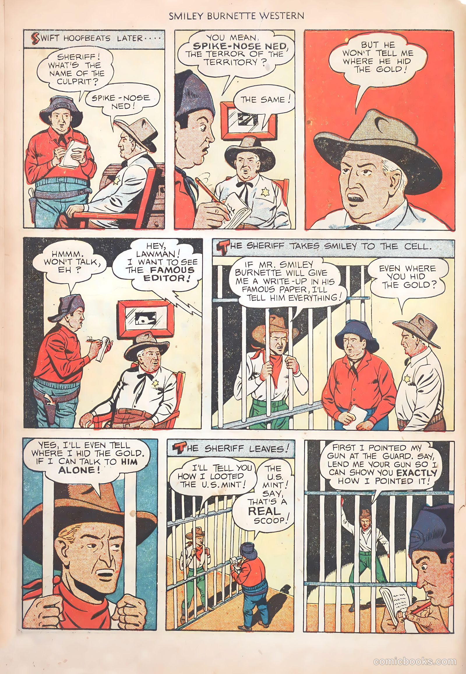 Smiley Burnette Western #1 — page 10 of 36