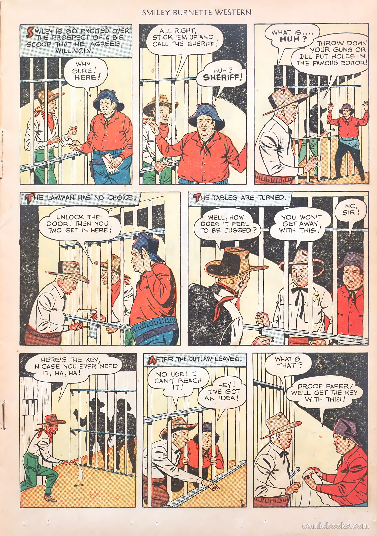 Smiley Burnette Western #1 — page 11 of 36