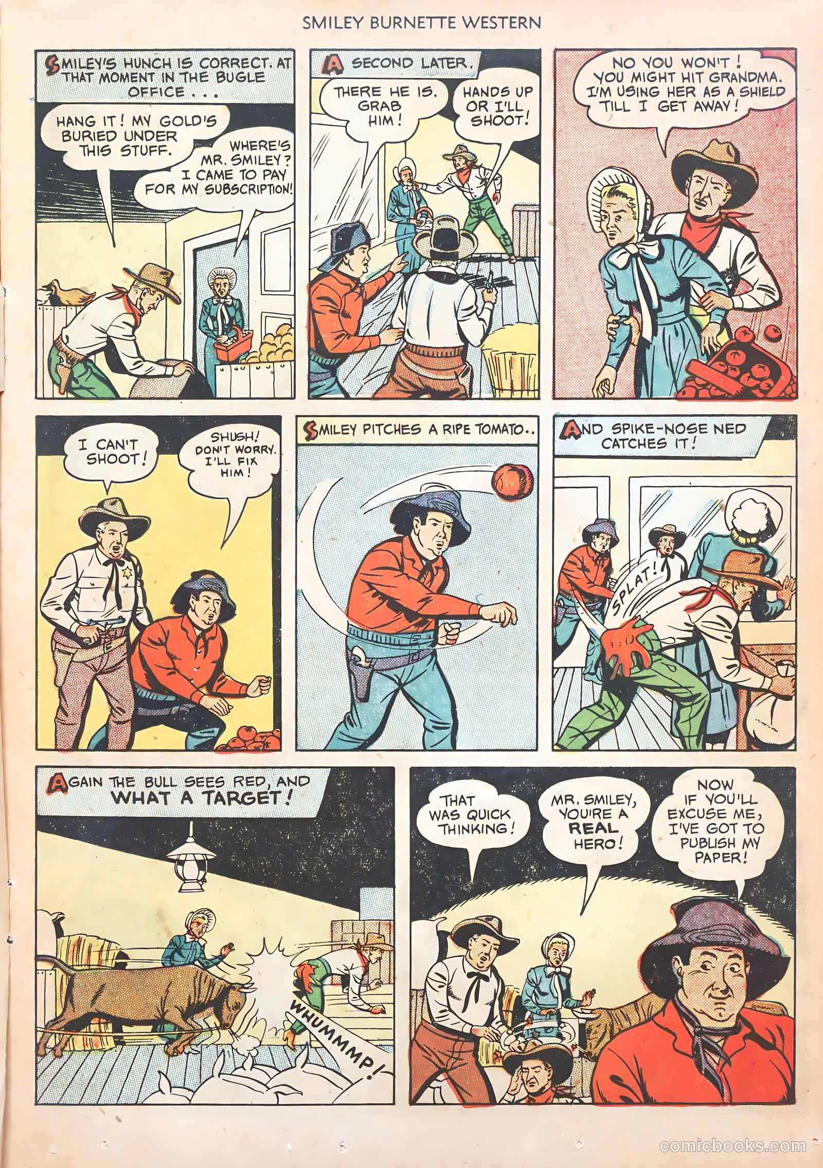 Smiley Burnette Western #1 — page 13 of 36