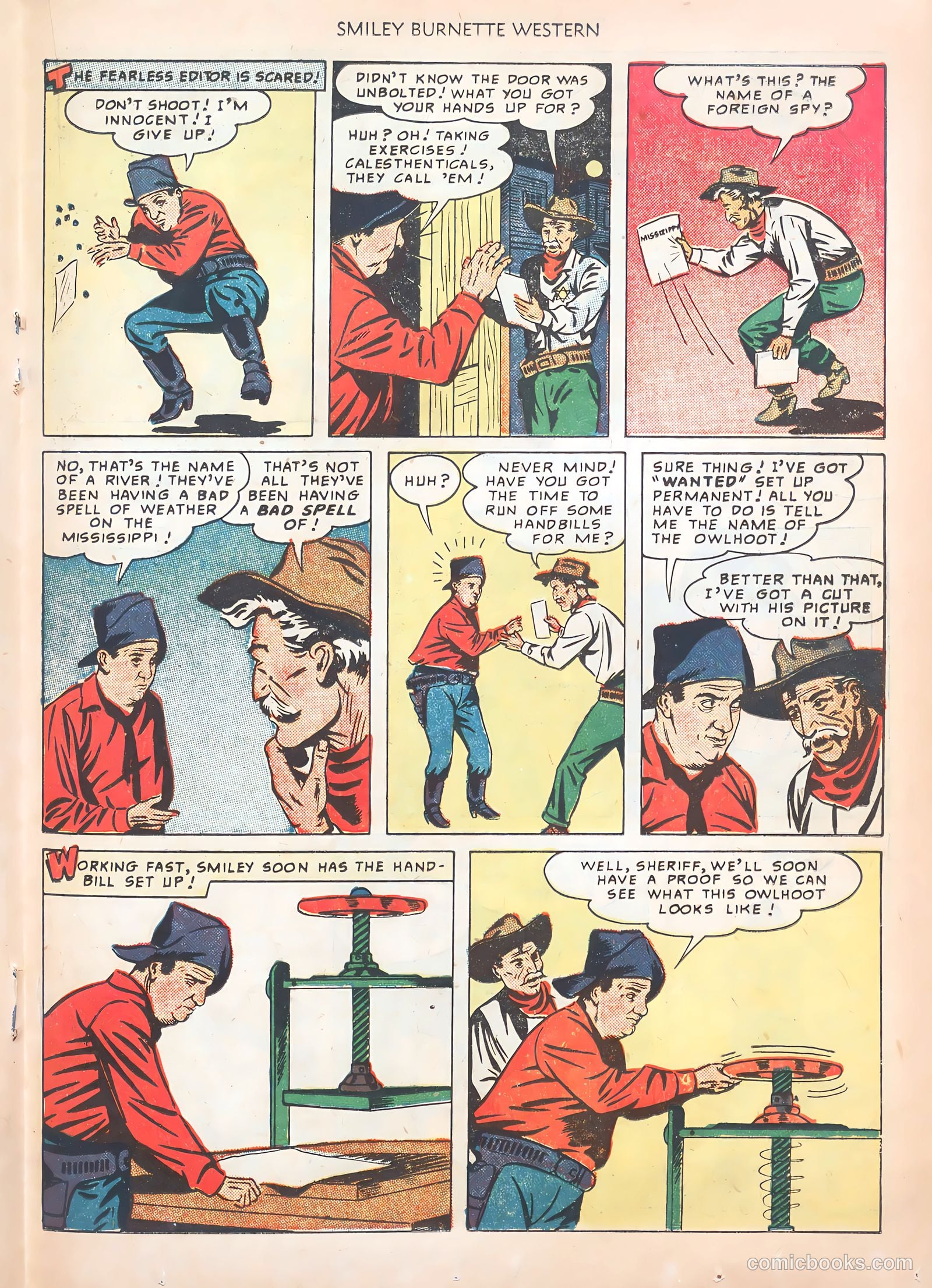 Smiley Burnette Western #1 — page 19 of 36