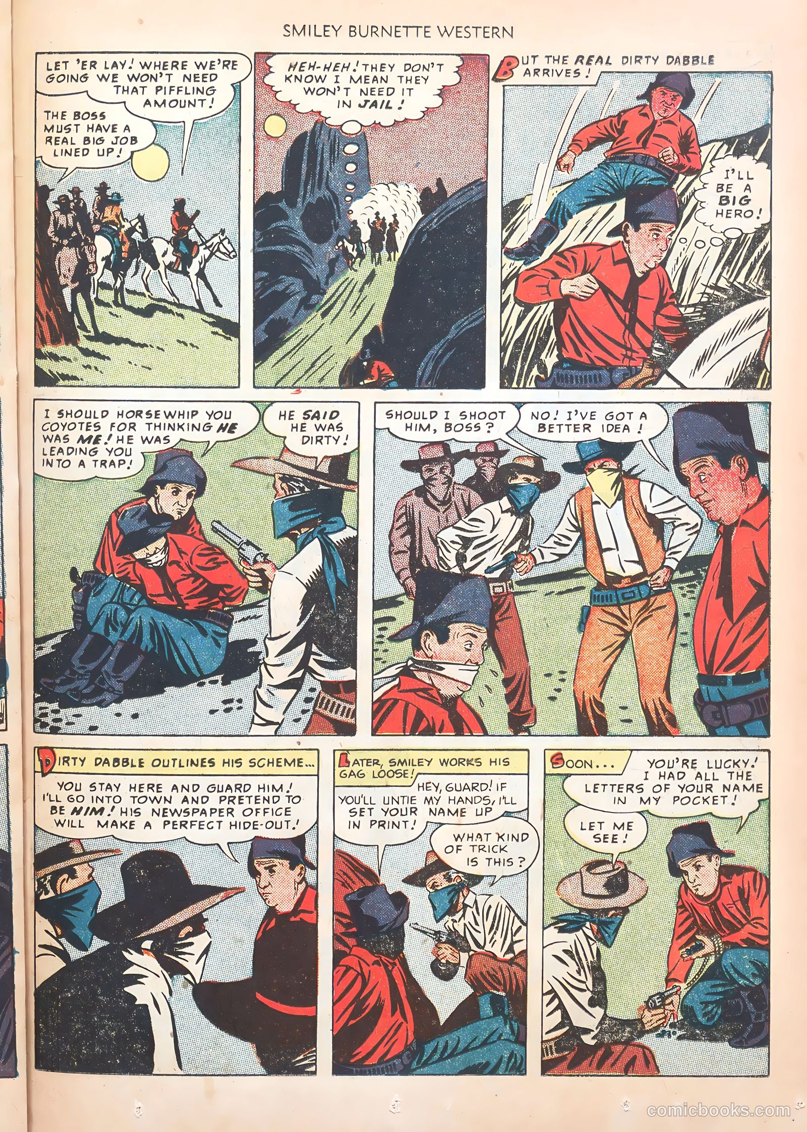Smiley Burnette Western #1 — page 23 of 36